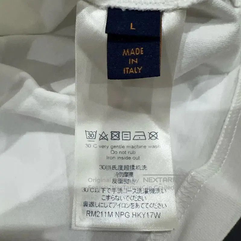 Louis Vuitton Louis Vuitton Men's Large White Cotton T-Shirt . Size US L / EU 52-54 / 3 - 5 Thumbnail