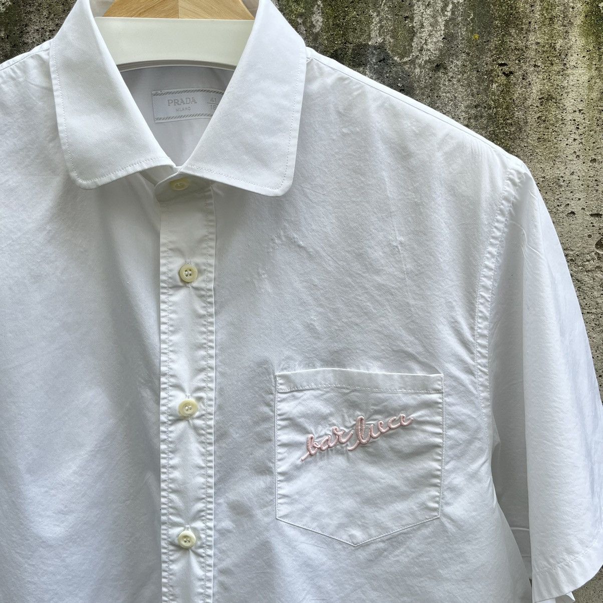 Prada ❗️1ST EVER❗️PRADA x Wes Anderson SS23 Bar Luce Hawaiian Shirt Size US L / EU 52-54 / 3 - 4 Thumbnail