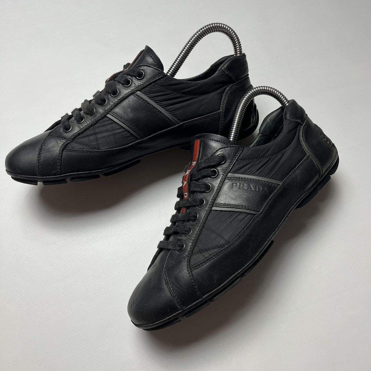 Prada Leather Sneakers