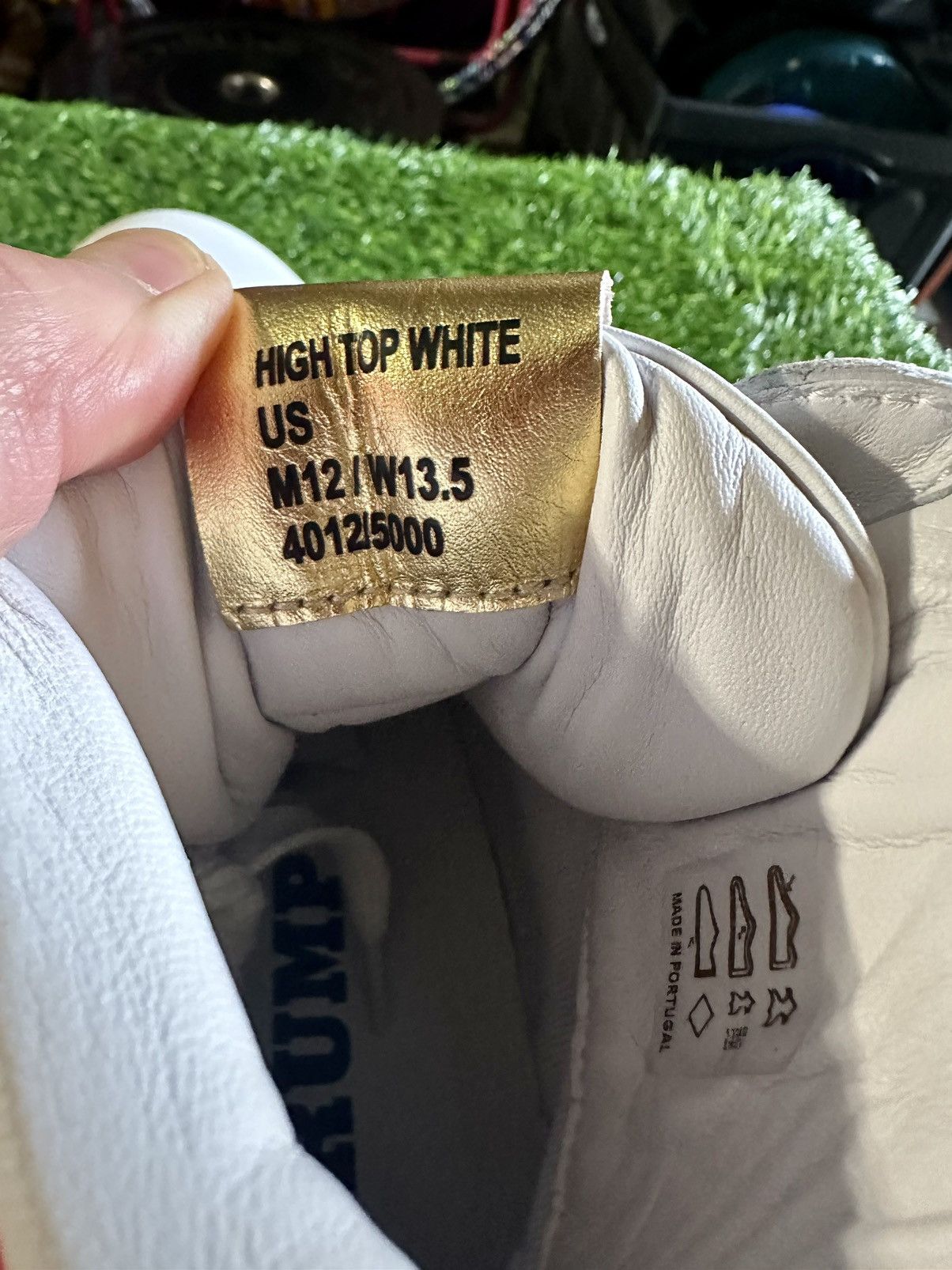 Donald Trump Trump Sneakers FIGHT FIGHT FIGHT High-Tops Sz 12 Rdy 2 Ship! Size US 12 / EU 45 - 3 Thumbnail