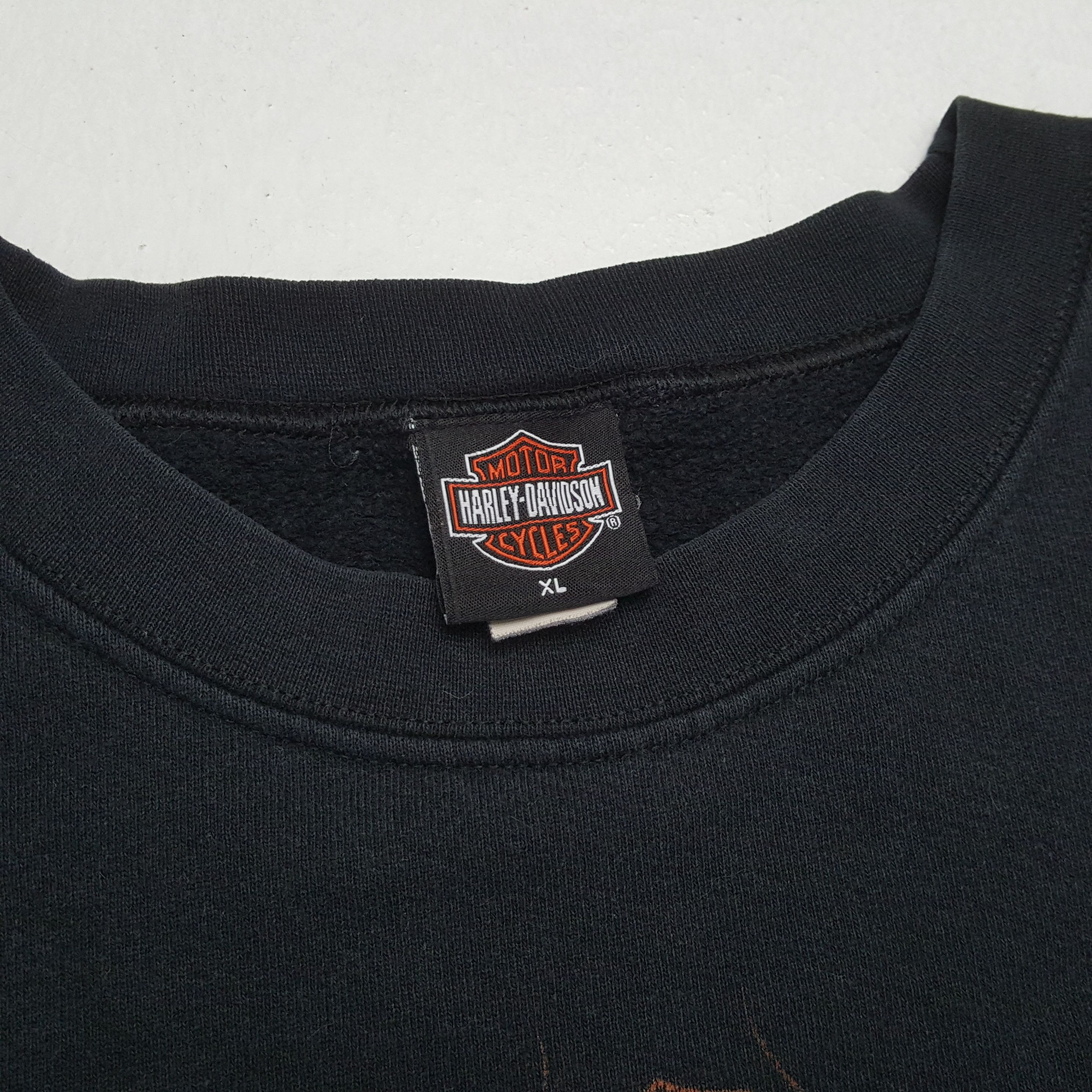 Harley Davidson × Vintage Vintage HARLEY DAVIDSON American Motorcycle Brand Sweatshirt Size US XL / EU 56 / 4 - 12 Thumbnail