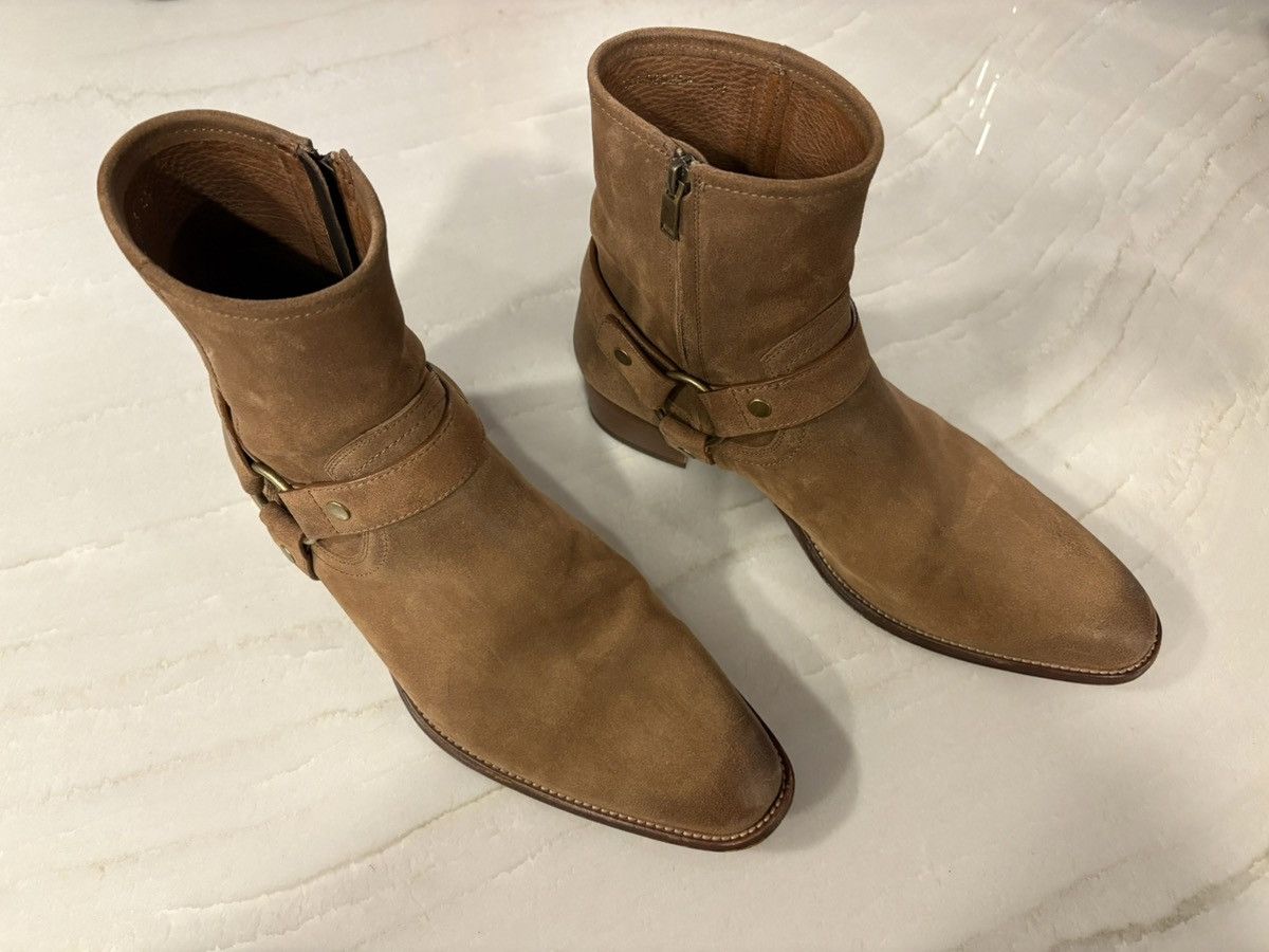 Saint Laurent Paris Saint Laurent Wyatt 40 Harness Boot Size US 12 / EU 45 - 4 Thumbnail