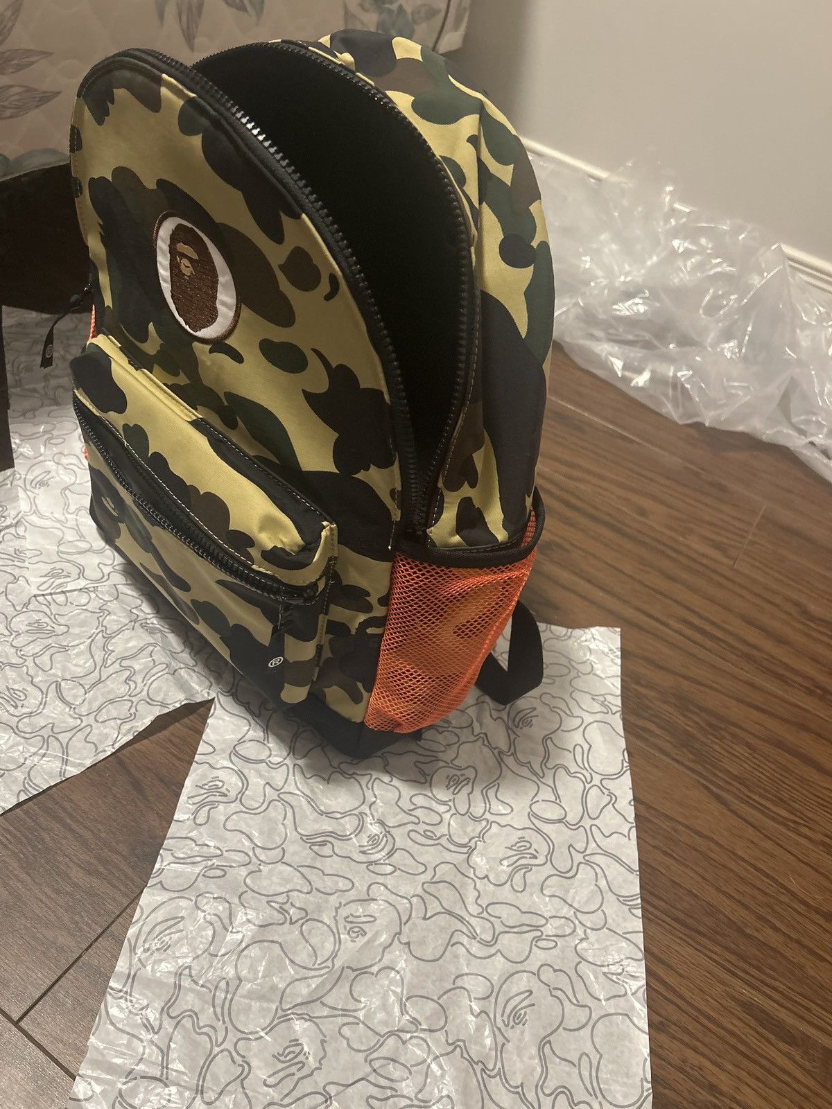 Bape 1st Camo Ape Head Daypack Size ONE SIZE - 4 Thumbnail