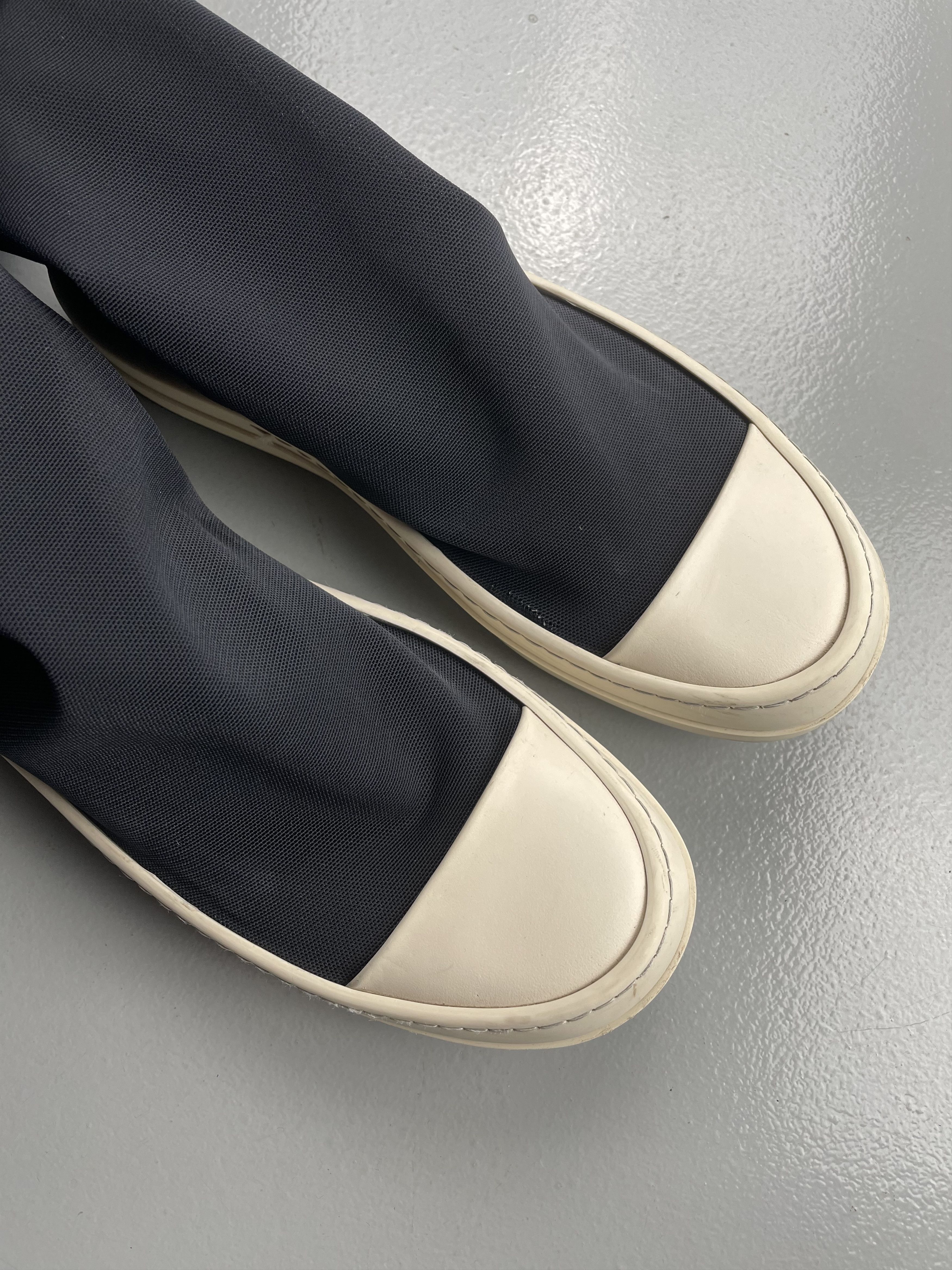 Rick Owens Rick Owens DRKSHDW sock "Ramones" sneakers - size 40 Size US 9 / IT 39 - 5 Thumbnail