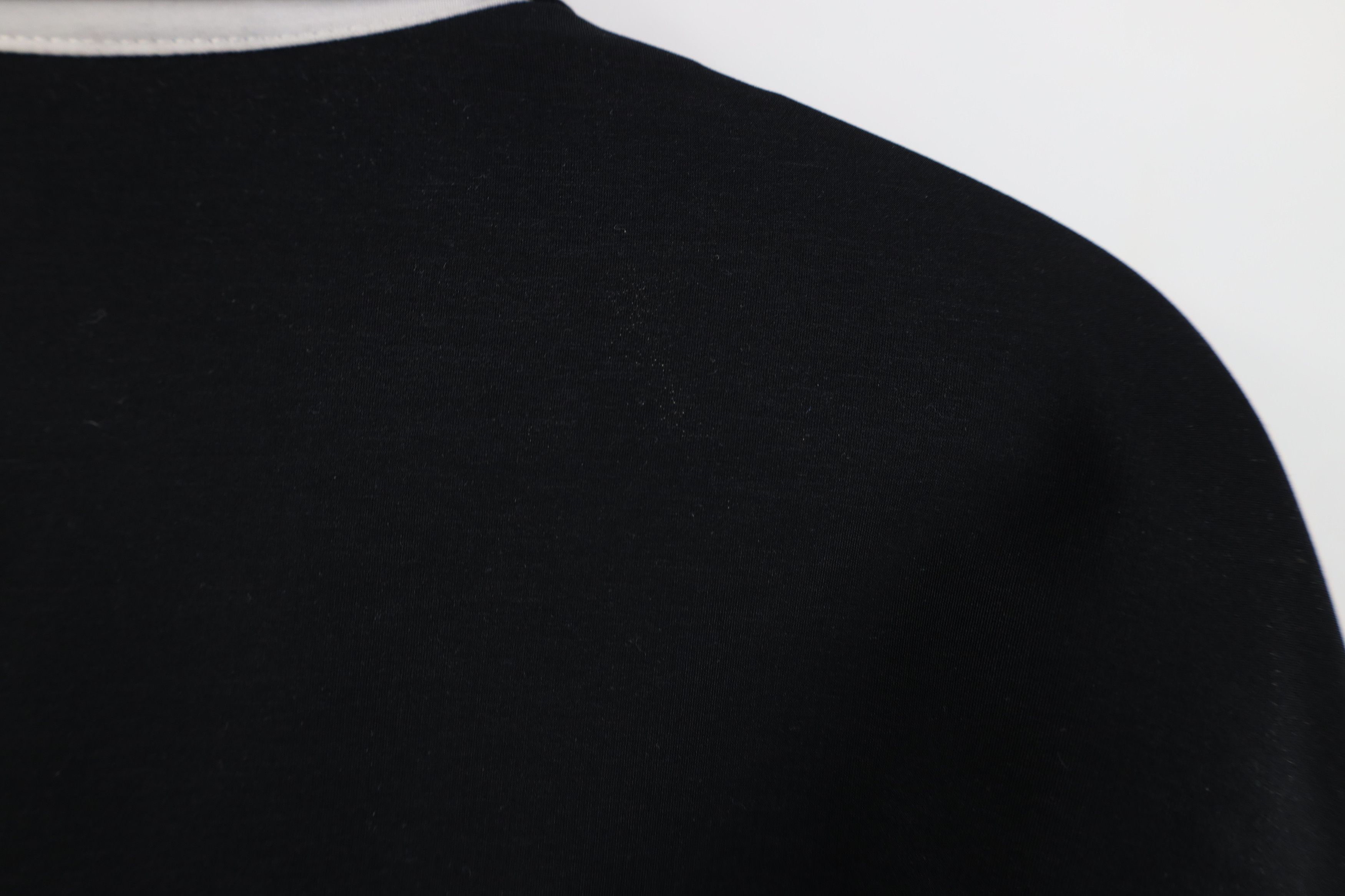 Vintage Vintage 80s 90s Streetwear Block Collared Button Shirt Black Size US XL / EU 56 / 4 - 11 Thumbnail