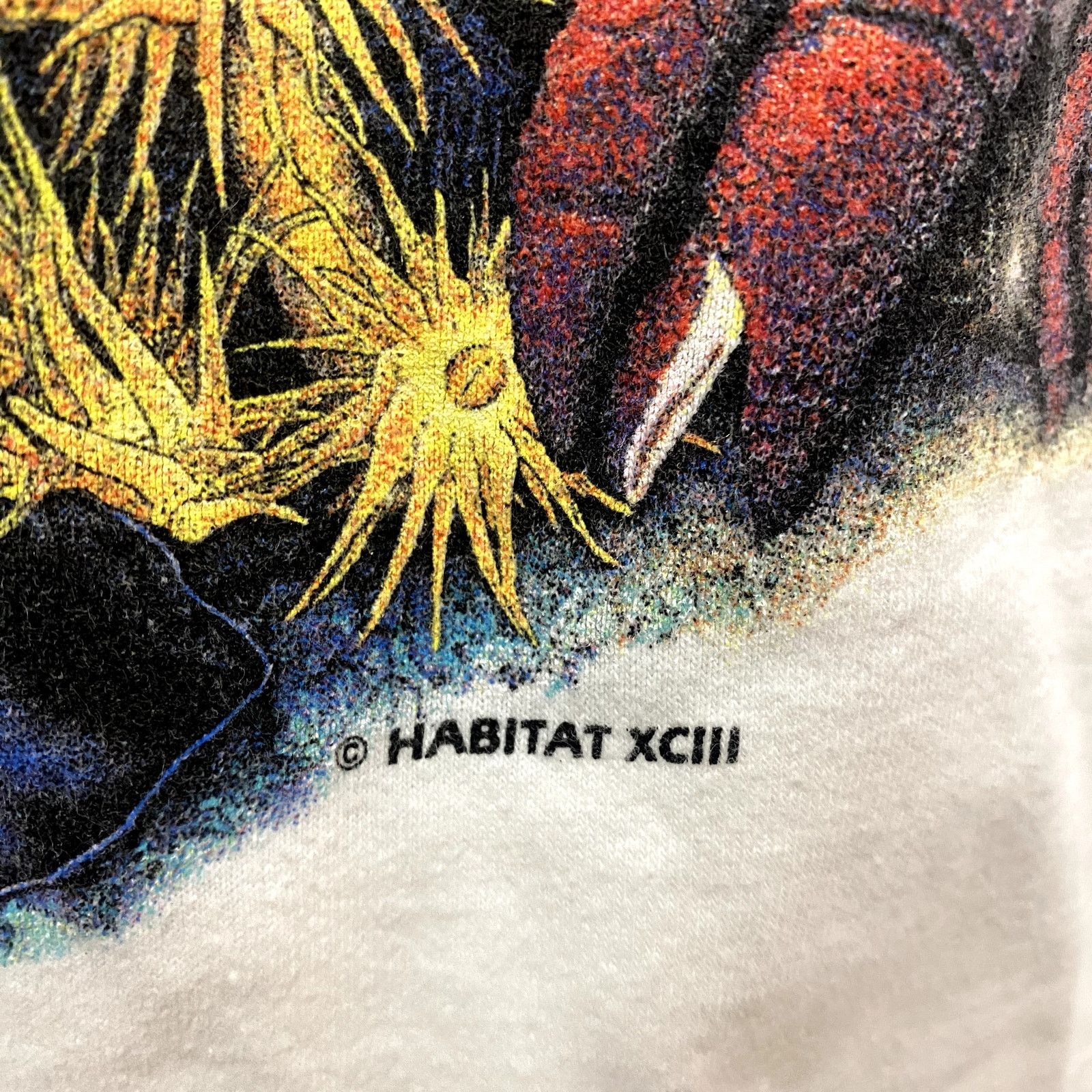 Vintage Vintage Coral Reef Exotic Fish Aquarium Habitat T Shirt 90s Size US L / EU 52-54 / 3 - 5 Thumbnail