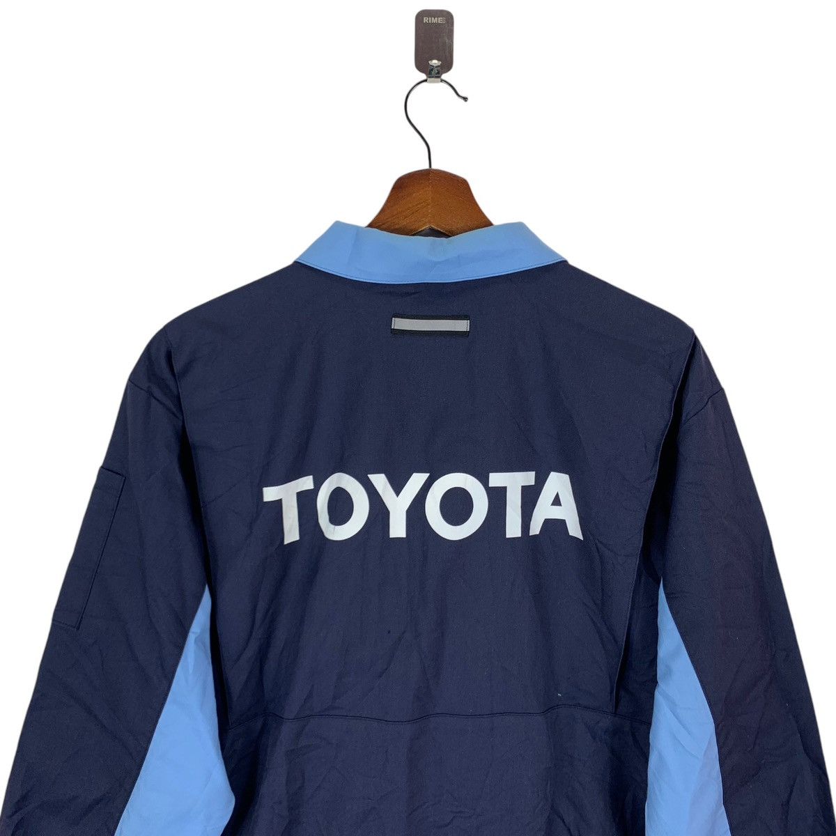 Vintage VINTAGE TOYOTA RACING MOTORSPORTS BOMBER JACKET Size US L / EU 52-54 / 3 - 2 Thumbnail