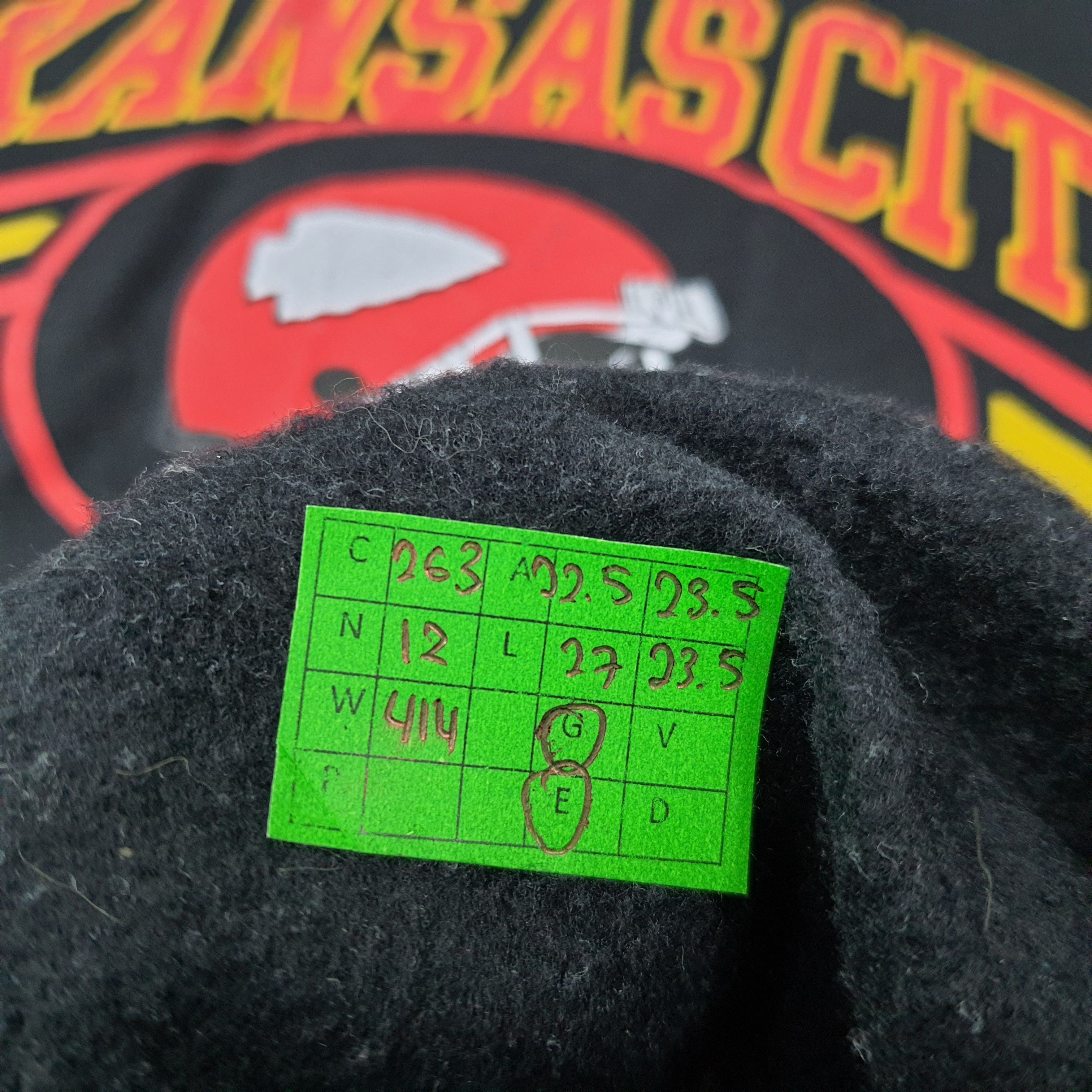 NFL Vintage KansasCity American Football Team Sweatshirt C263N12 Size US M / EU 48-50 / 2 - 7 Thumbnail