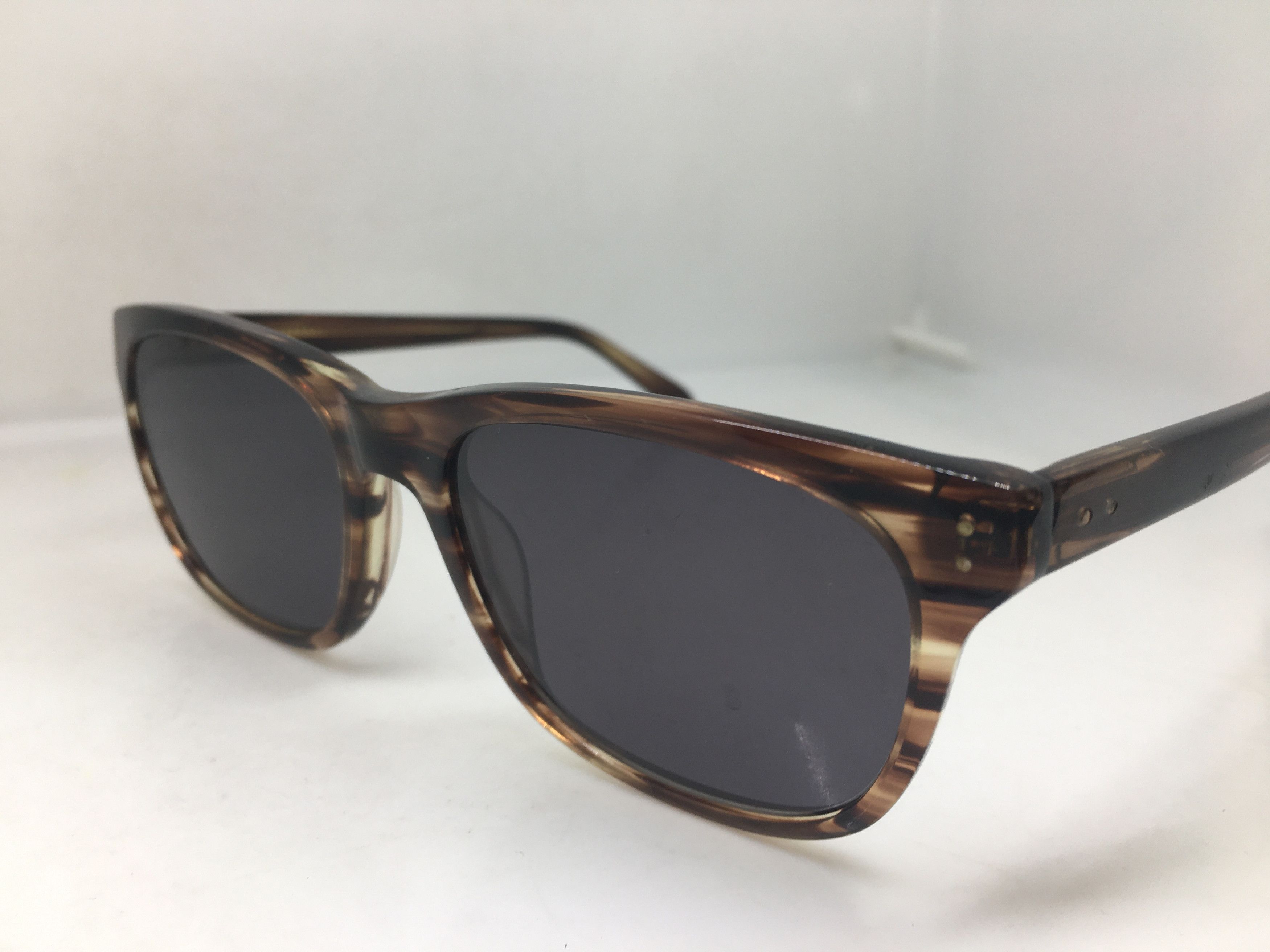 Other ELLERY Handmade Brown Acetate Retro Sunglasses Frame Size ONE SIZE - 3 Thumbnail