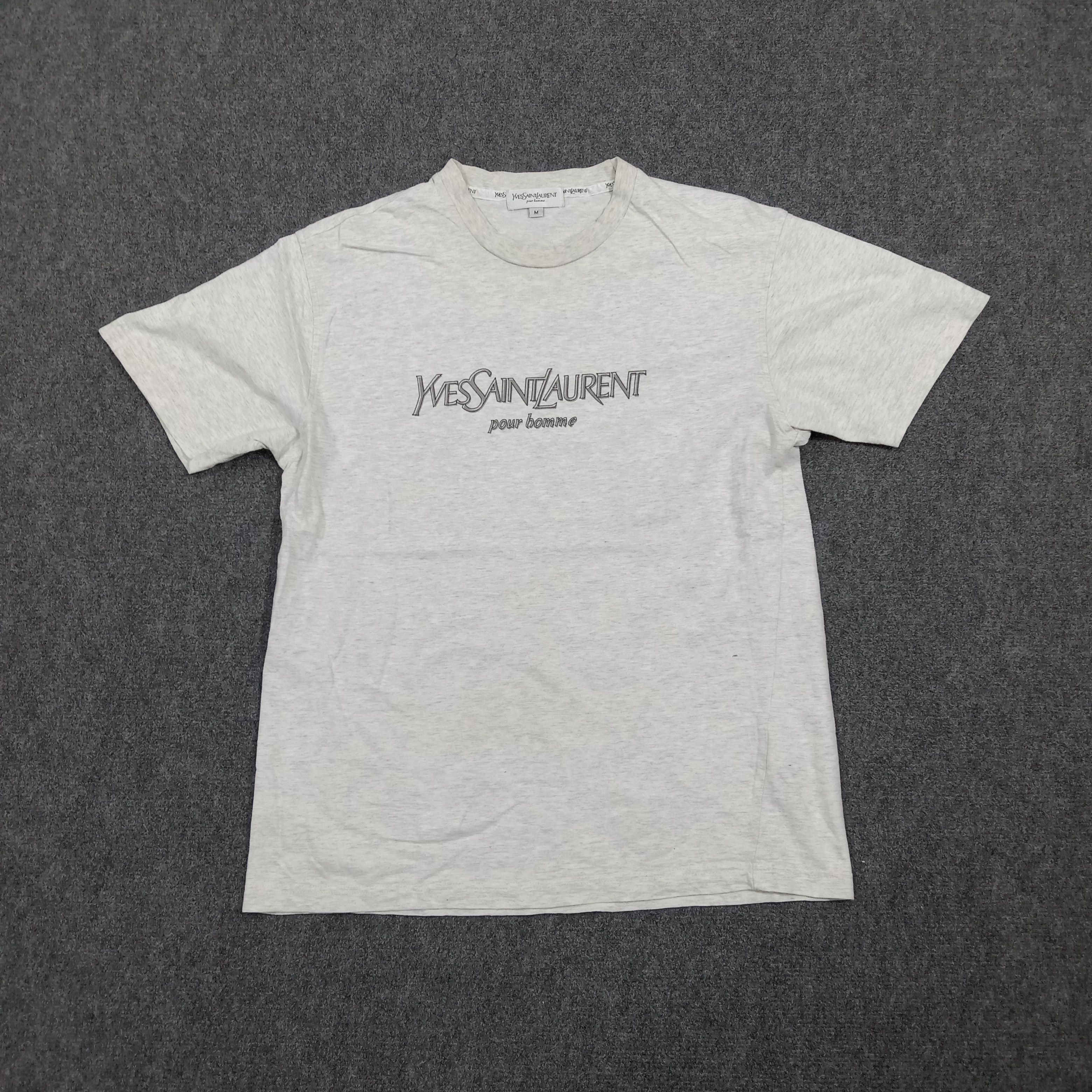 Yves Saint Laurent YSL Yves Saint Laurent Designer Tshirt C294N36 Size US M / EU 48-50 / 2 - 1 Thumbnail