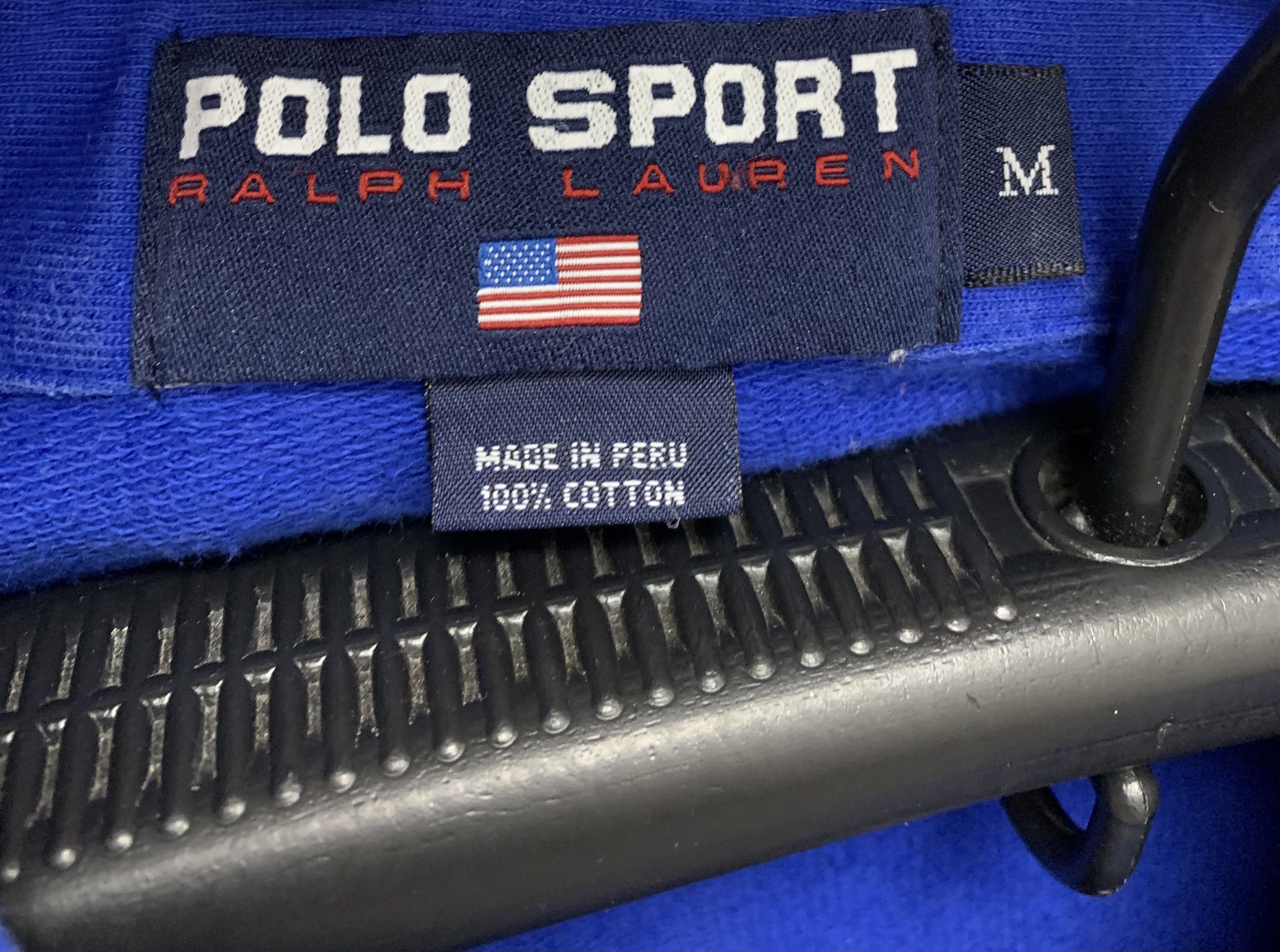 Polo Ralph Lauren Polo Sport Ralph Lauren vintage 1/4 zip sweatshirt M sz Size US M / EU 48-50 / 2 - 6 Thumbnail