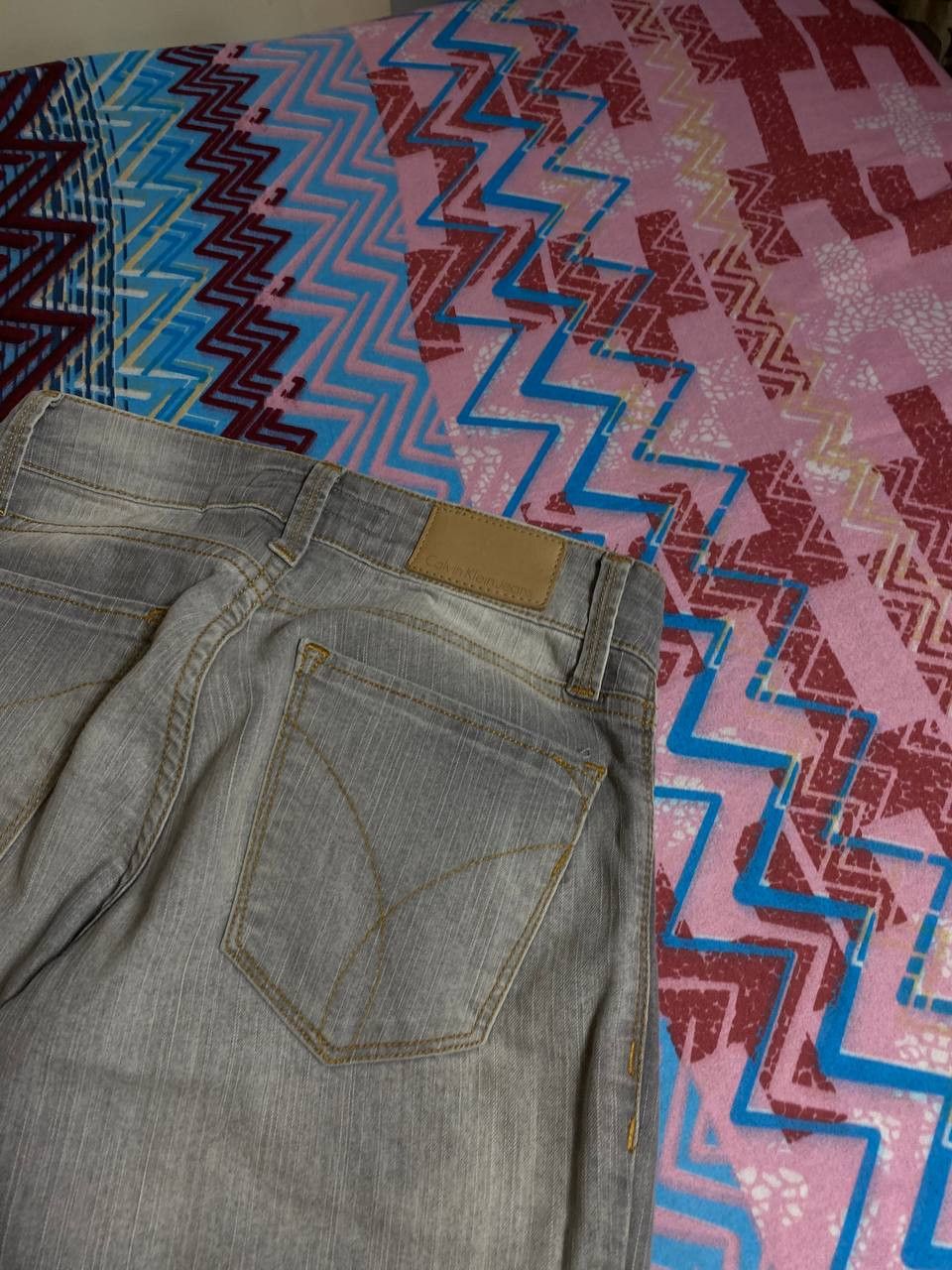 Calvin Klein × Vintage Calvin Klein Slim Skinny Denim Jeans Size 25" / US 0 / IT 36 - 11 Thumbnail
