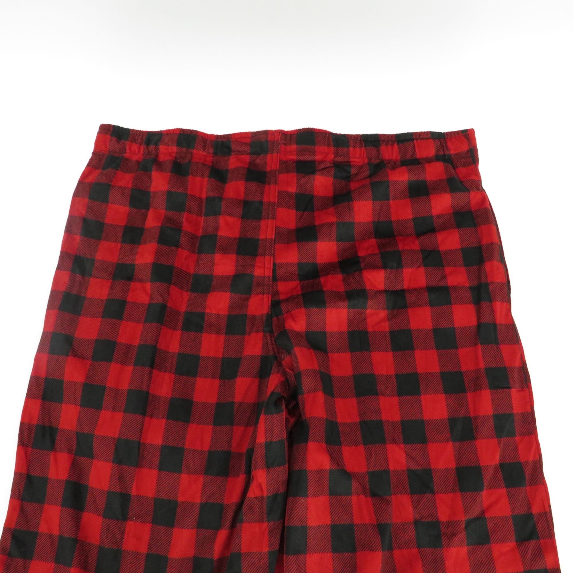 Other Members Mark XXL Red Black Plaid Pajama Pants Drawstring Wa Size US 41 - 4 Thumbnail