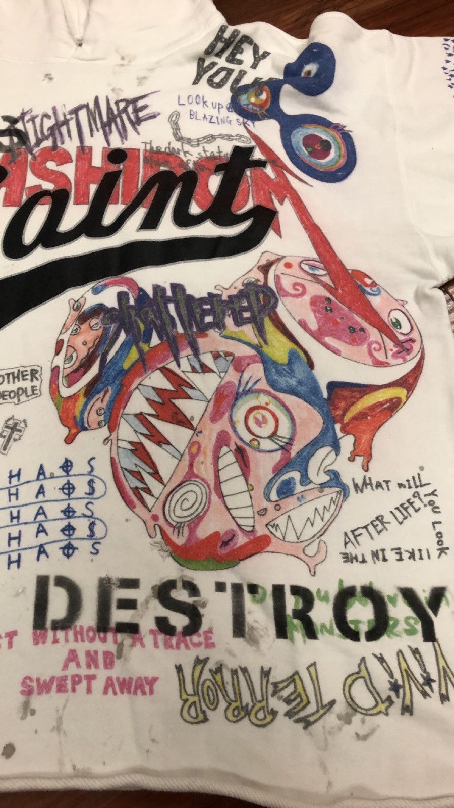 Saint Michael × Takashi Murakami Saint Michael x Takashi Murakami Hoodie XL Size US XL / EU 56 / 4 - 6 Thumbnail