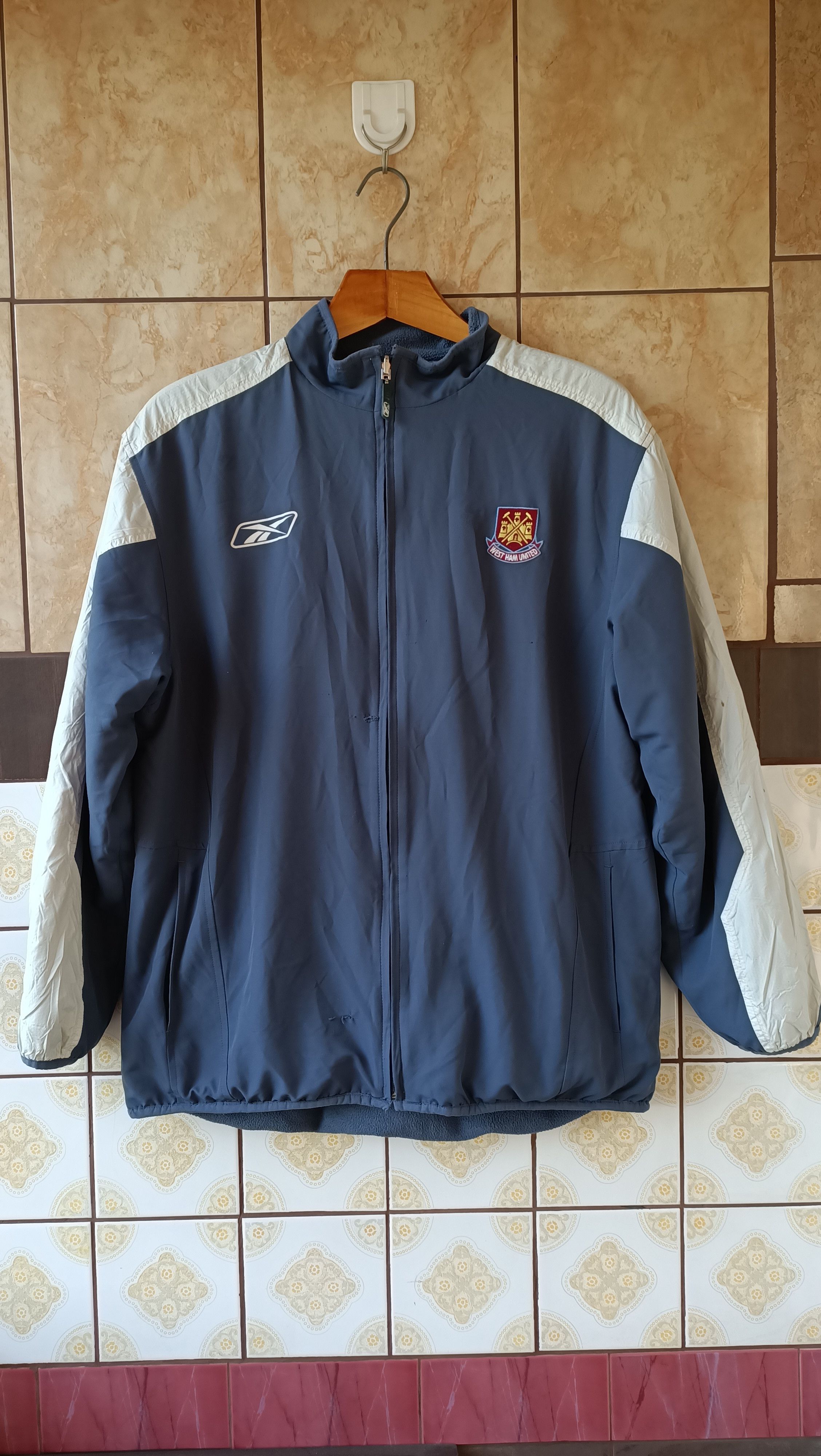 Reebok Vintage Reebok West Ham Two sided jacket Size US M / EU 48-50 / 2 - 4 Thumbnail