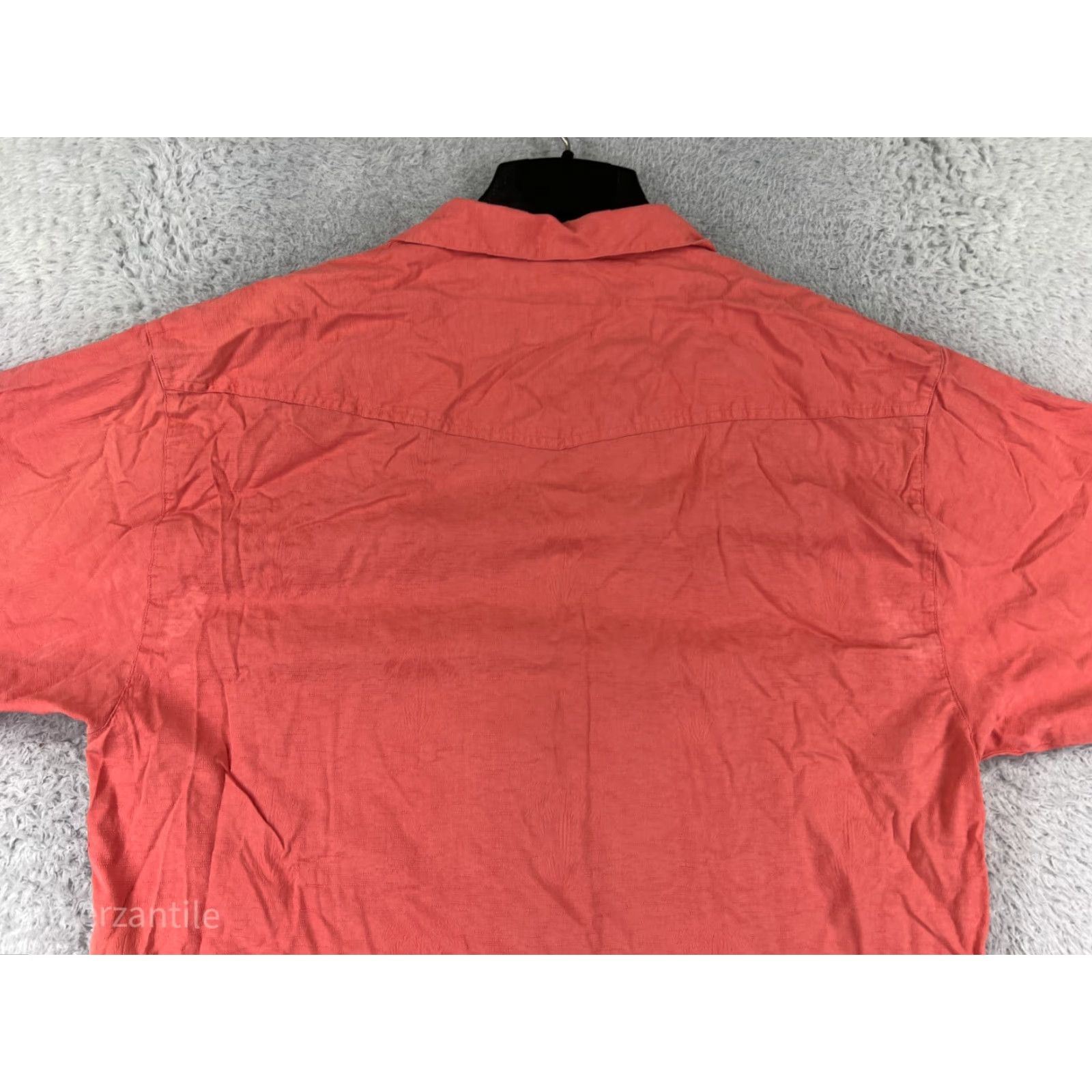 Tommy Bahama Tommy Bahama Shirt Mens Large Pink Palm Print Button Up Hawaiian Cotton Vacation Size US L / EU 52-54 / 3 - 6 Thumbnail