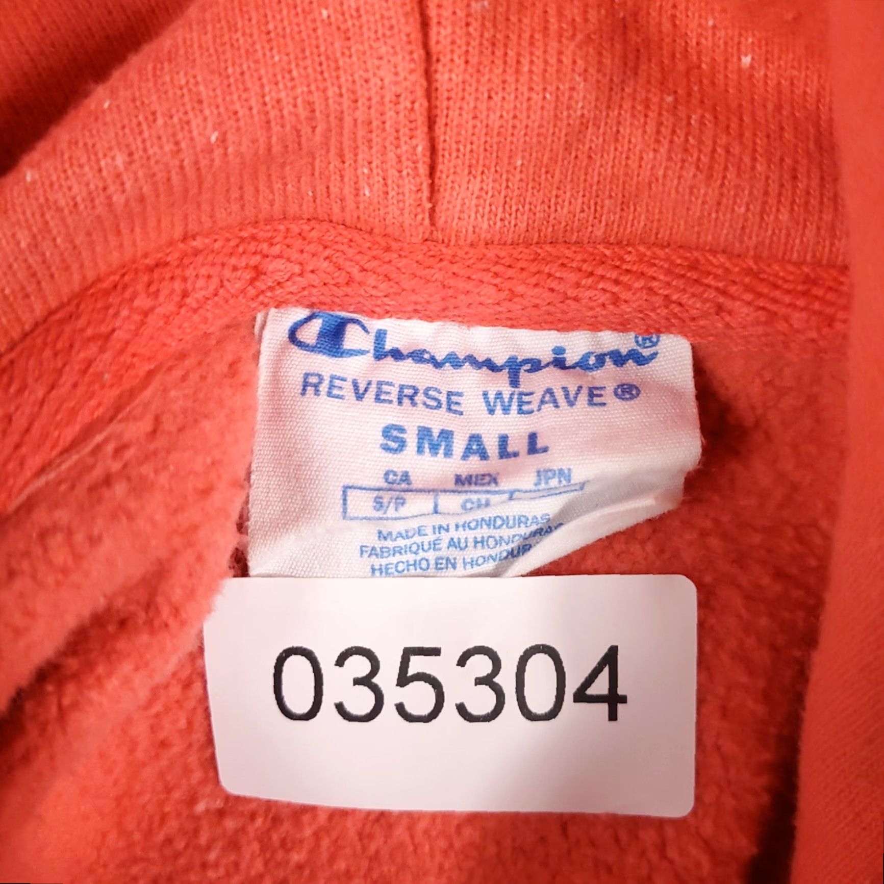 Champion Champion Hoodie Men’s Small Pink Pullover Sweatshirt, Long Sleeve, Fleece, Casual Sportswear Size US S / EU 44-46 / 1 - 8 Thumbnail