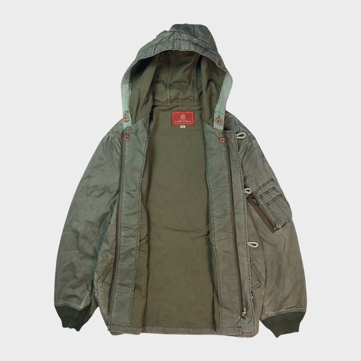 Avirex × Vintage OFFER ME | Avirex Military Officer Uniform Parka Jacket Size US M / EU 48-50 / 2 - 2 Thumbnail