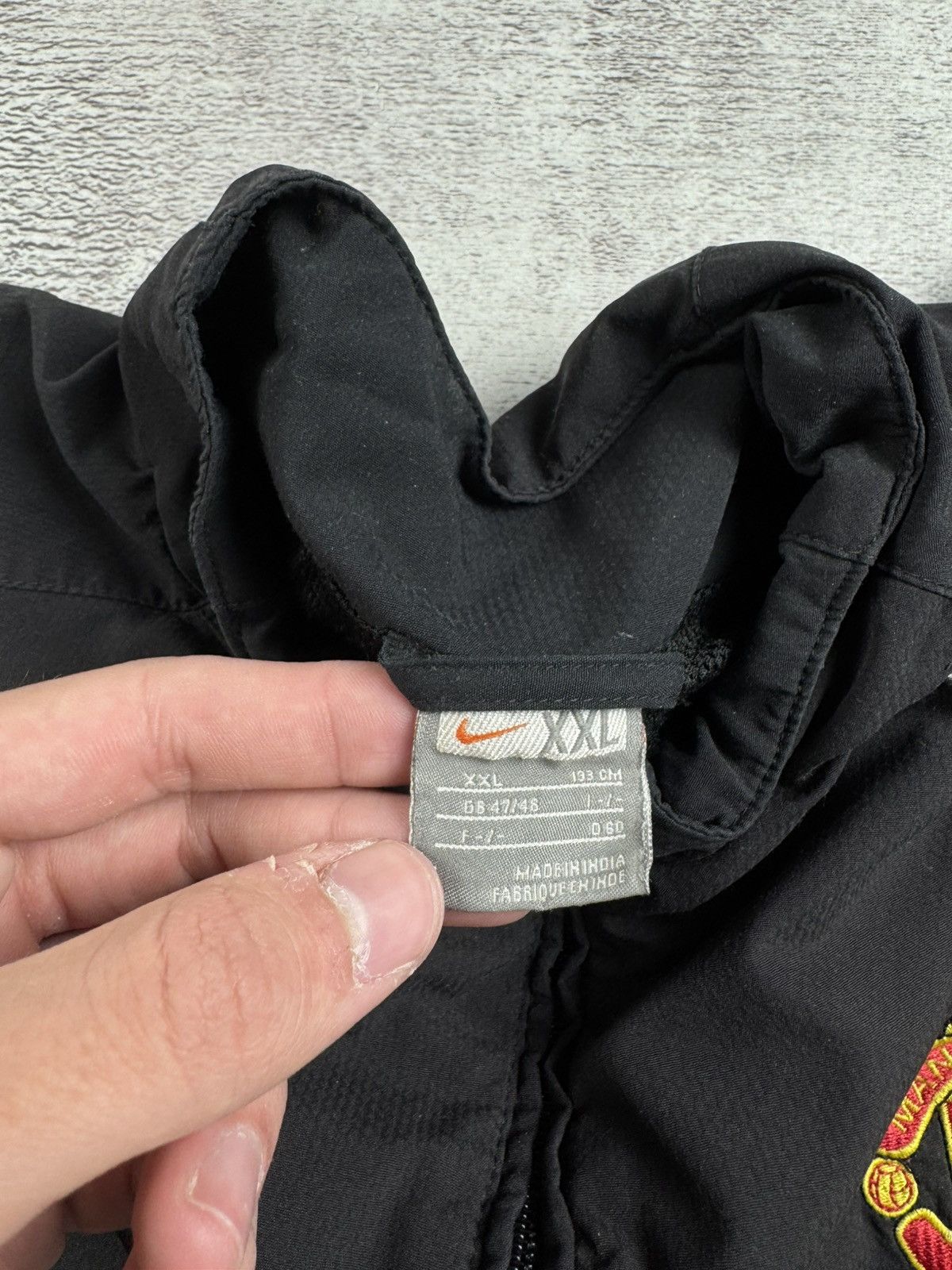 Nike Nike Manchester United 2007/2008 Football Soccer Light Track Jacket Windbreaker Size US XXL / EU 58 / 5 - 10 Thumbnail