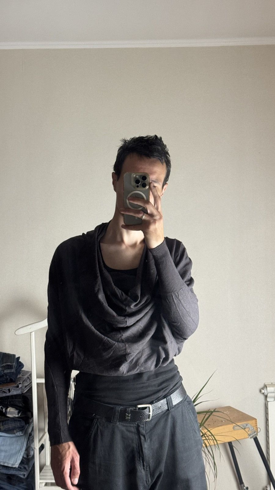 Japanese Brand Archive Yohji Yamamoto Lgb Rick Owens Style Oversized Sweate Size L / US 10 / IT 46 - 5 Thumbnail