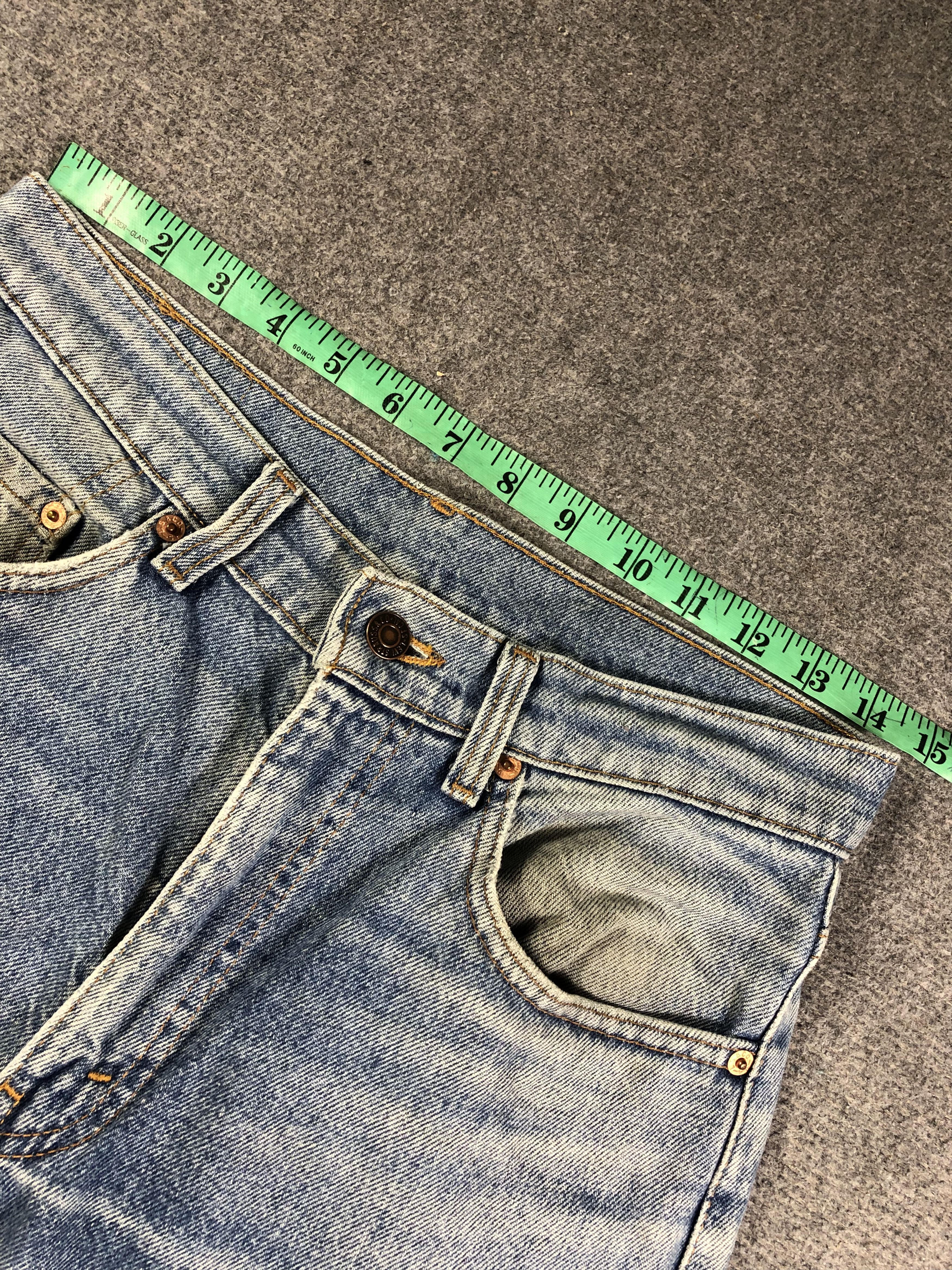 Levi's Wash Blue Levis Denim Jeans 29x31.5 Size US 29 - 6 Thumbnail