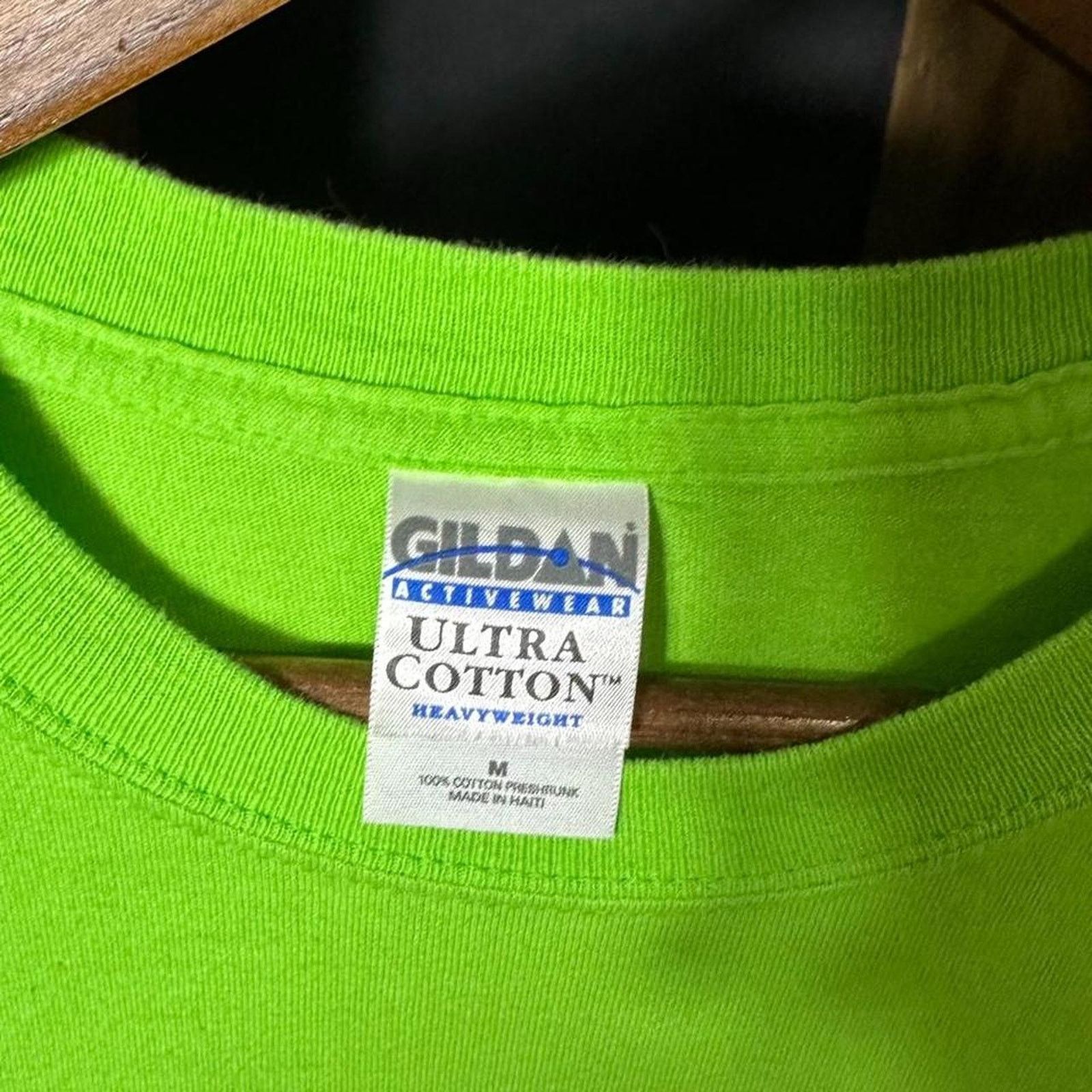 Gildan Vintage Y2K Branson Missouri Green Frog Tee Men Medium Shirt Size US M / EU 48-50 / 2 - 3 Thumbnail
