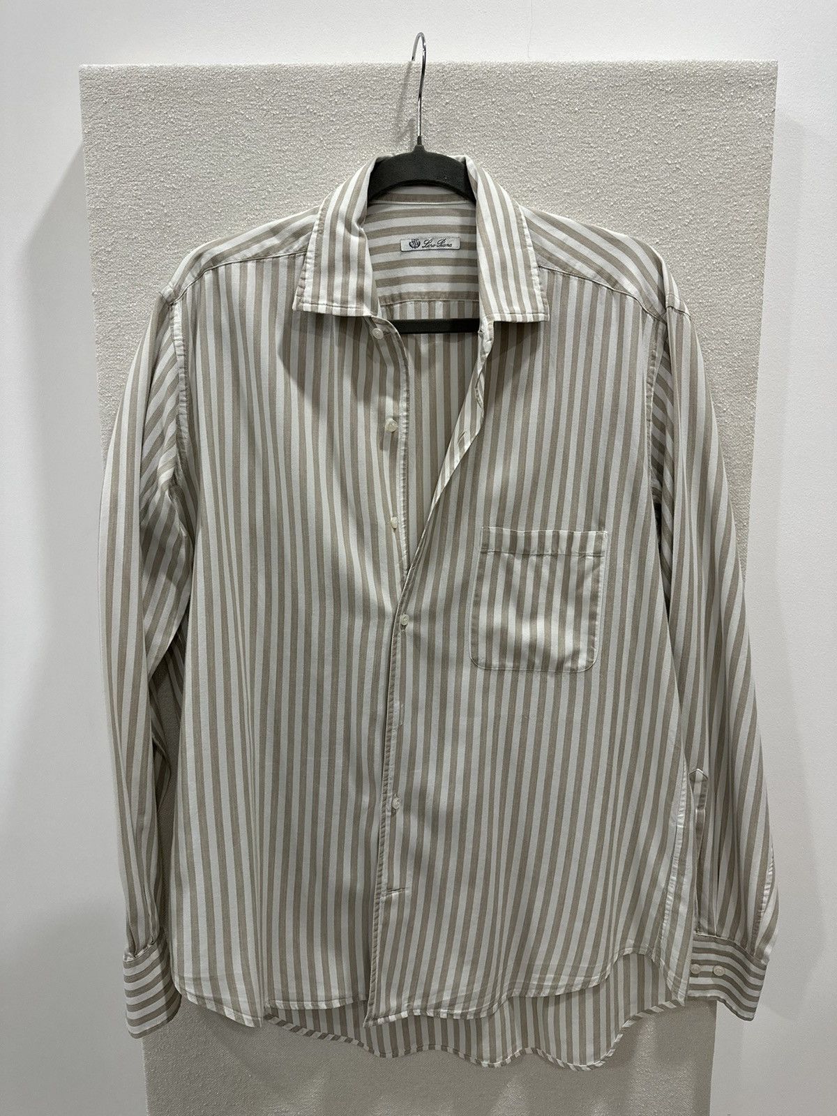 Loro Piana Loro Piana Striped Shirt Size US L / EU 52-54 / 3 - 1 Thumbnail