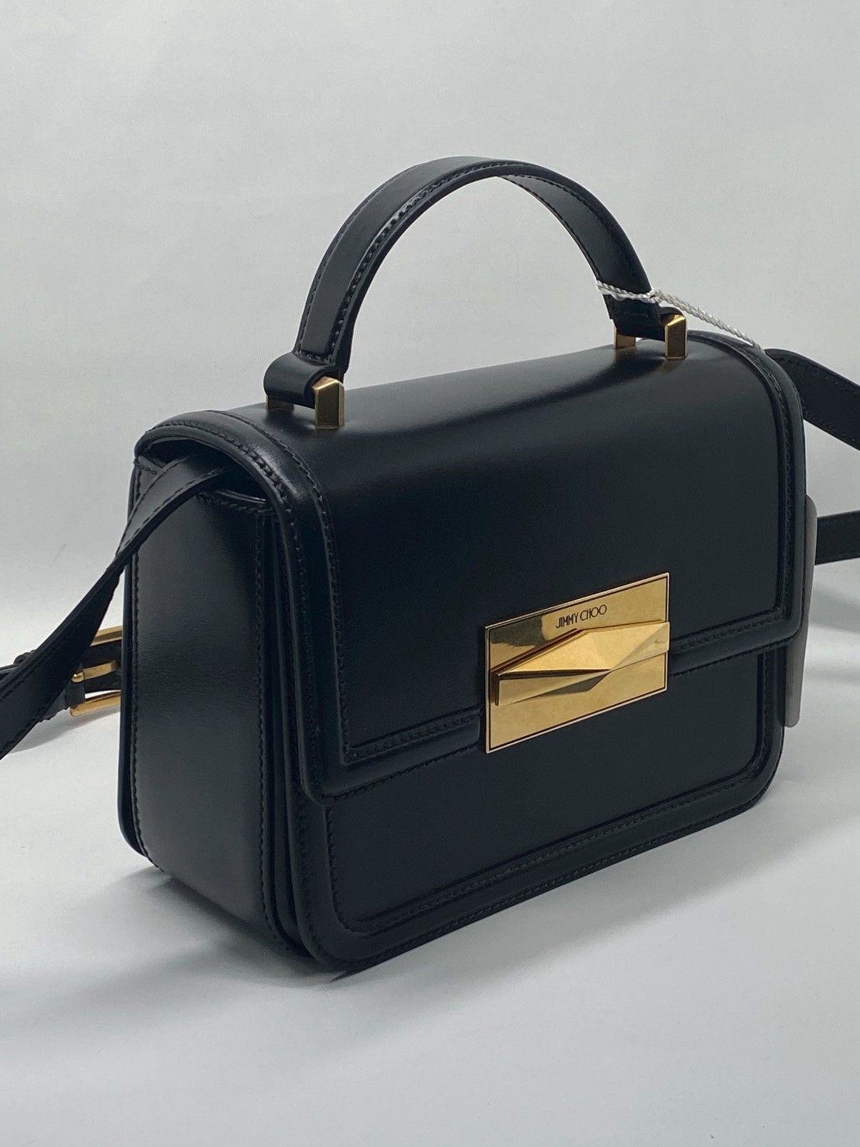 Jimmy Choo Jimmy Choo Leather Top Handle Bag Size ONE SIZE - 5 Thumbnail