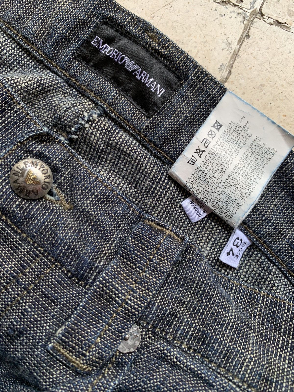 Emporio Armani Vintage Emporio Armani jeans Size US 34 / EU 50 - 9 Thumbnail