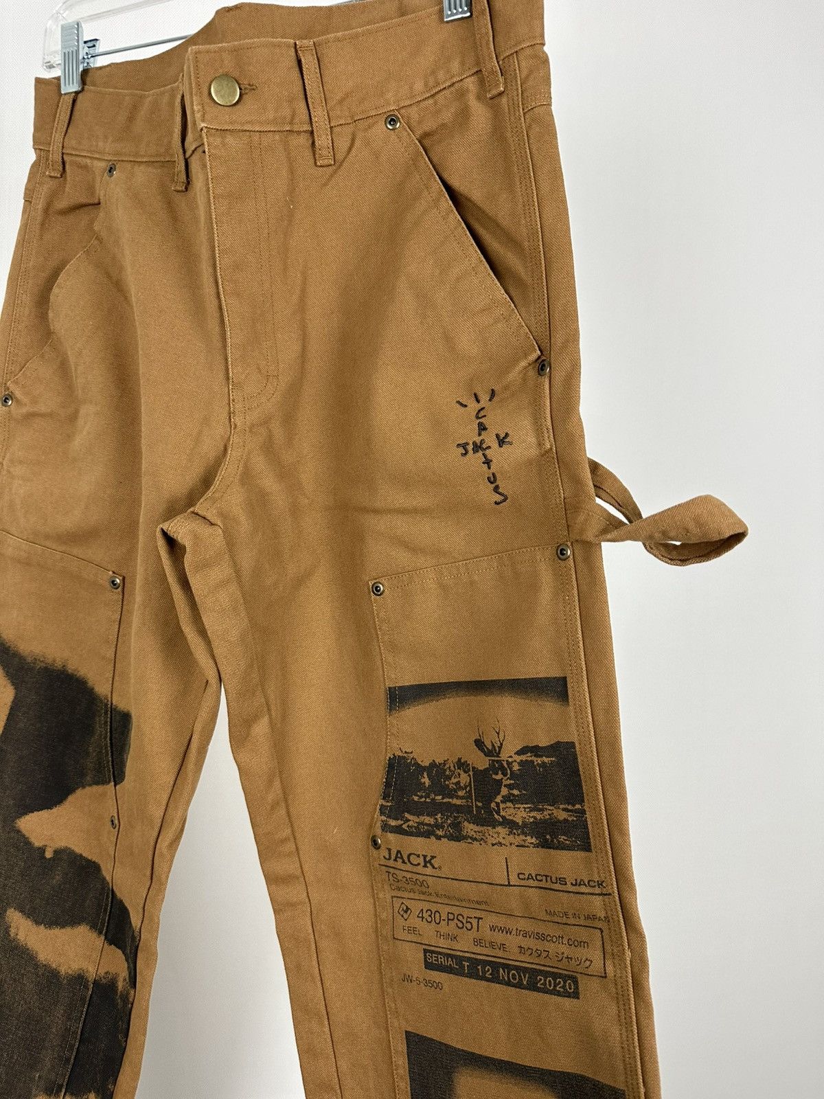 Travis Scott Travis Scott PlayStation System Work Pants FW20 Cactus Jack Size US 30 / EU 46 - 7 Thumbnail