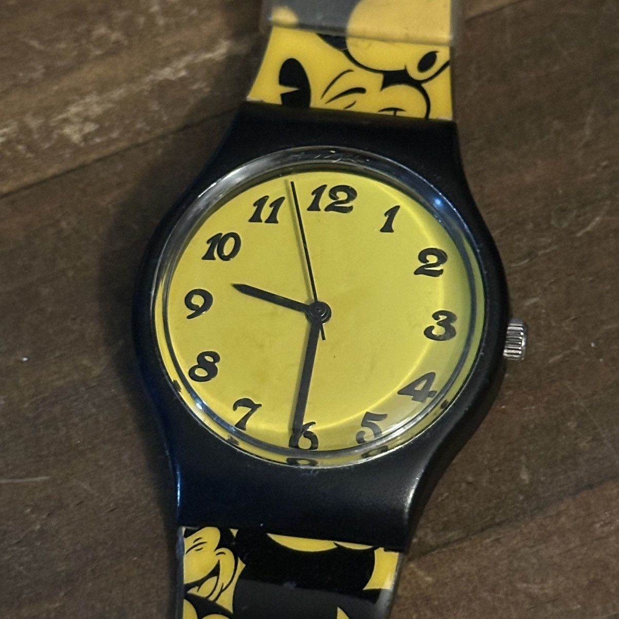 Disney Vintage Disney Parks yellow and black Mickey Mouse watch Size ONE SIZE - 7 Thumbnail