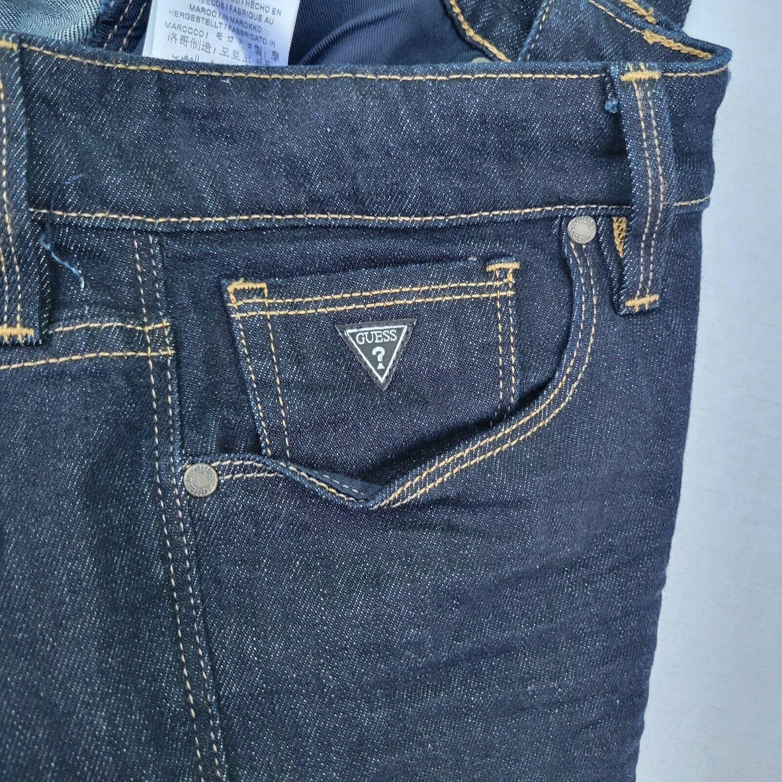 Guess Men's Guess Slim Tapered Jeans. 30x30. Blue. Size US 30 / EU 46 - 8 Thumbnail