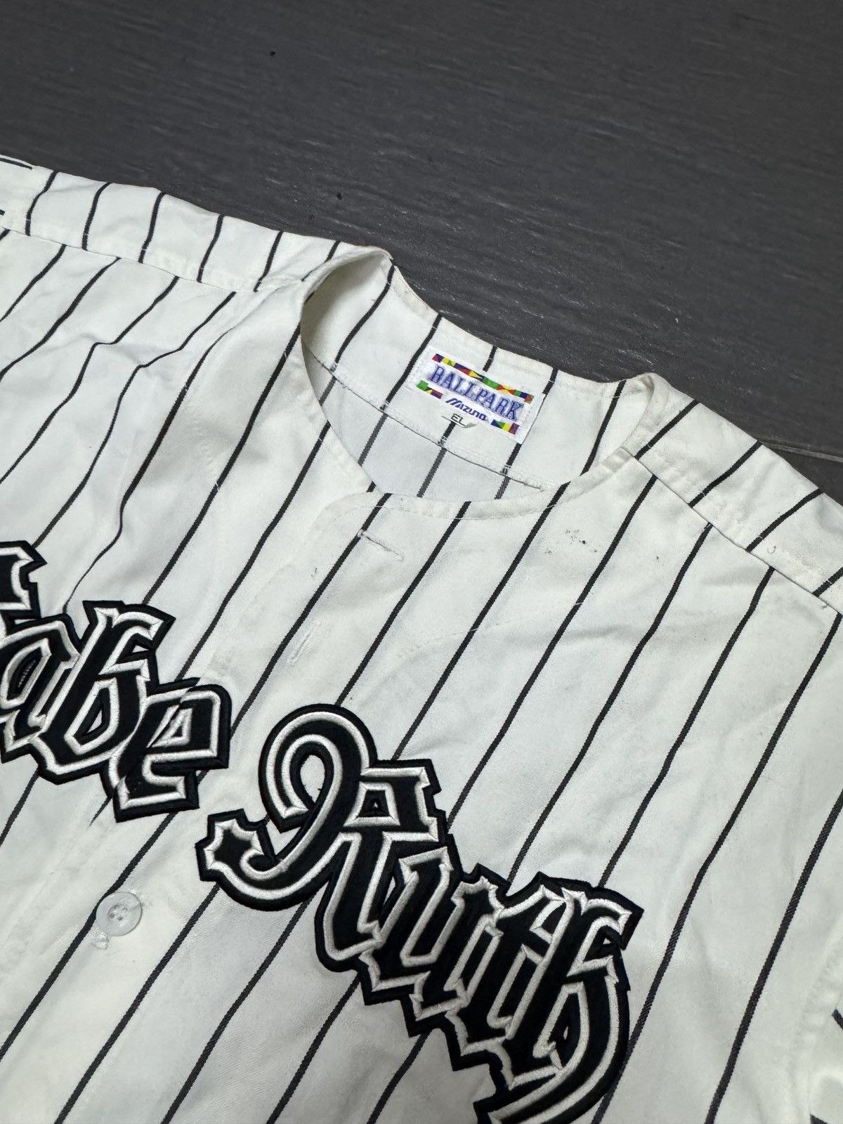MLB × Mizuno × Vintage Mizuno Babe Ruth Tribute Jersey Size US XL / EU 56 / 4 - 2 Thumbnail