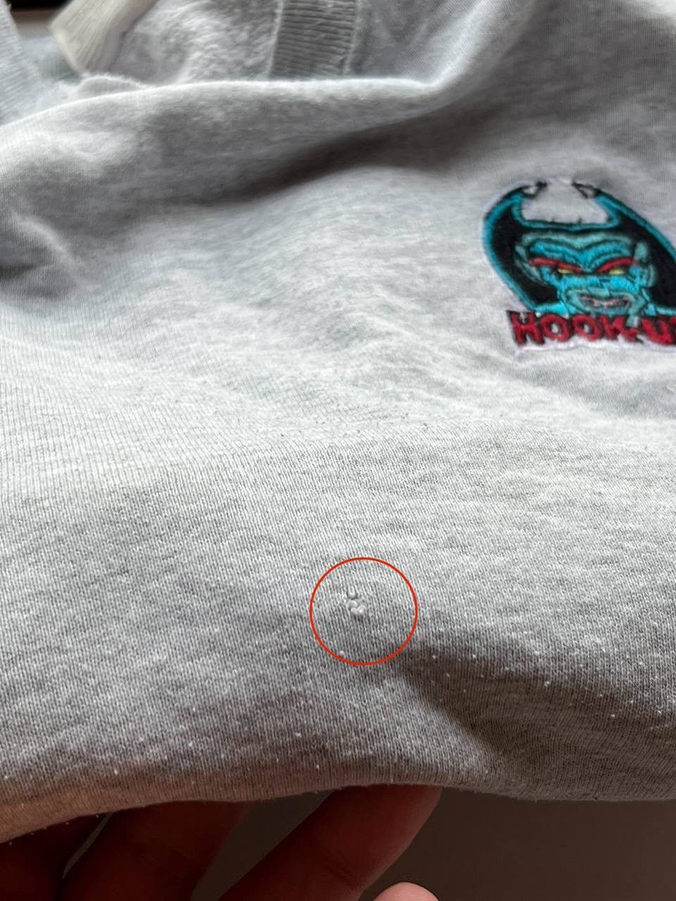 Hook-Ups Vintage 90s Hook Ups Sweatshirt Hook Ups logo Demon Crewneck Size US L / EU 52-54 / 3 - 5 Thumbnail