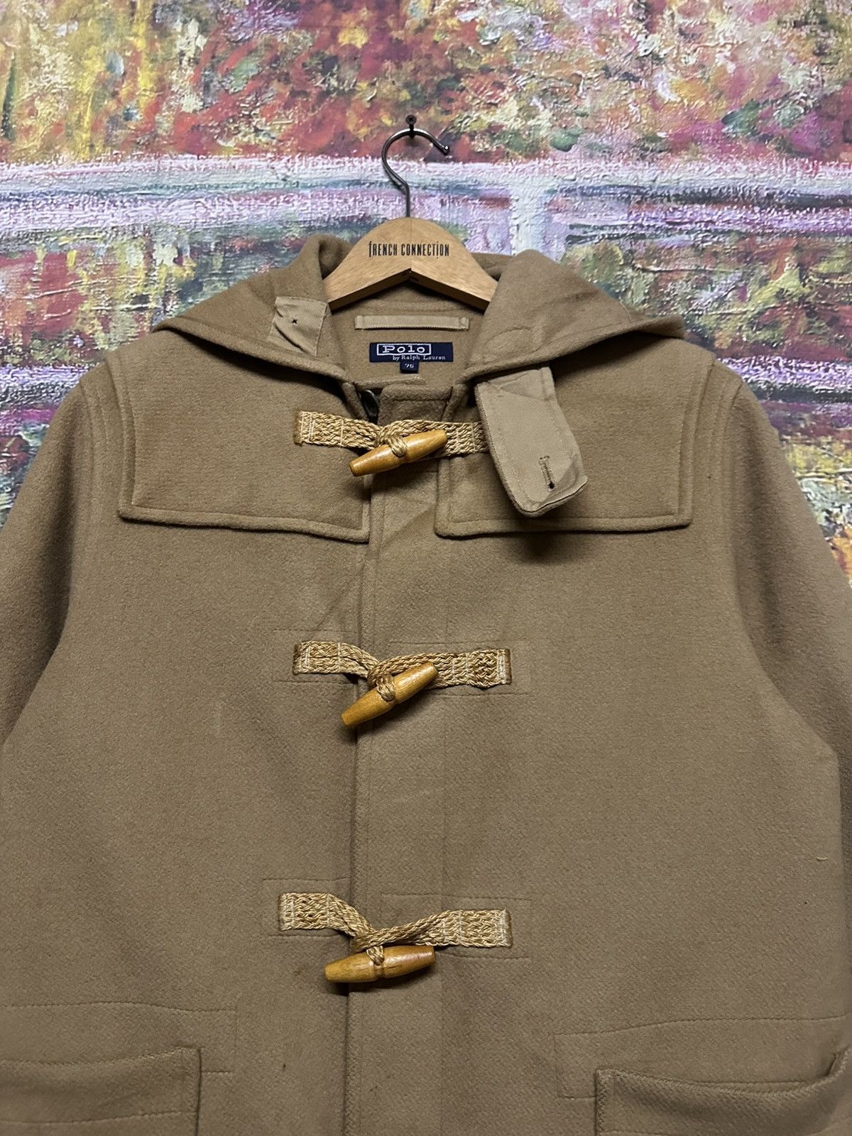 Polo Ralph Lauren Vintage Polo Ralph Lauren Wool Heavy Coat Jacket Size US S / EU 44-46 / 1 - 6 Thumbnail