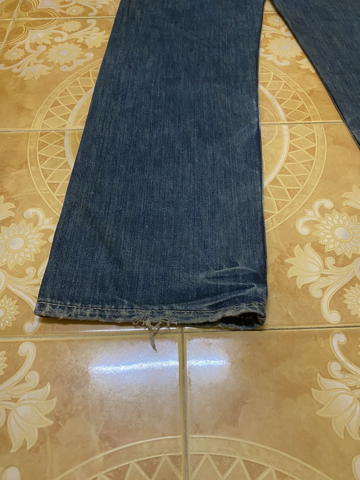 Japanese Brand × Live Mechanics Live Mechanics Denim Jeans vintage Size US 33 - 14 Thumbnail