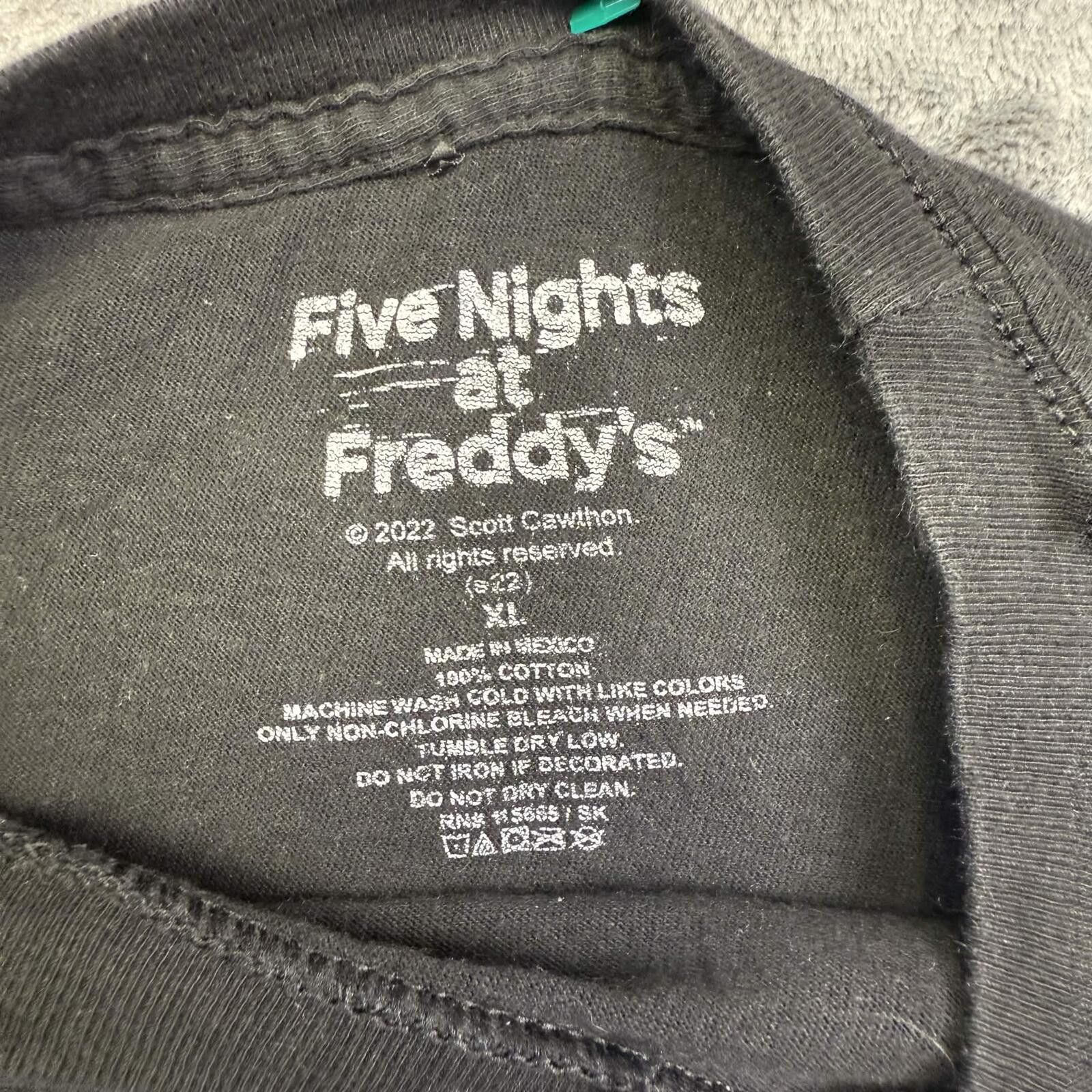 Other Five Night at Freddy' s Security Breach Graphic Tee Size ONE SIZE - 3 Thumbnail
