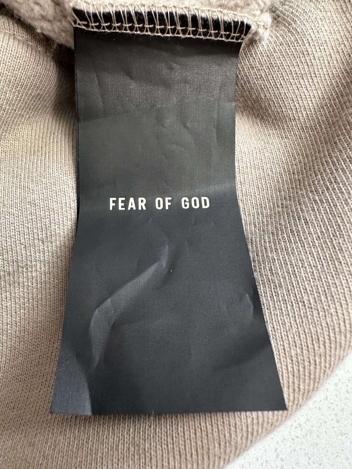 Fear of God Mainline Fear of God Eternal Hoodie - Dusty Beige Size US M / EU 48-50 / 2 - 6 Thumbnail