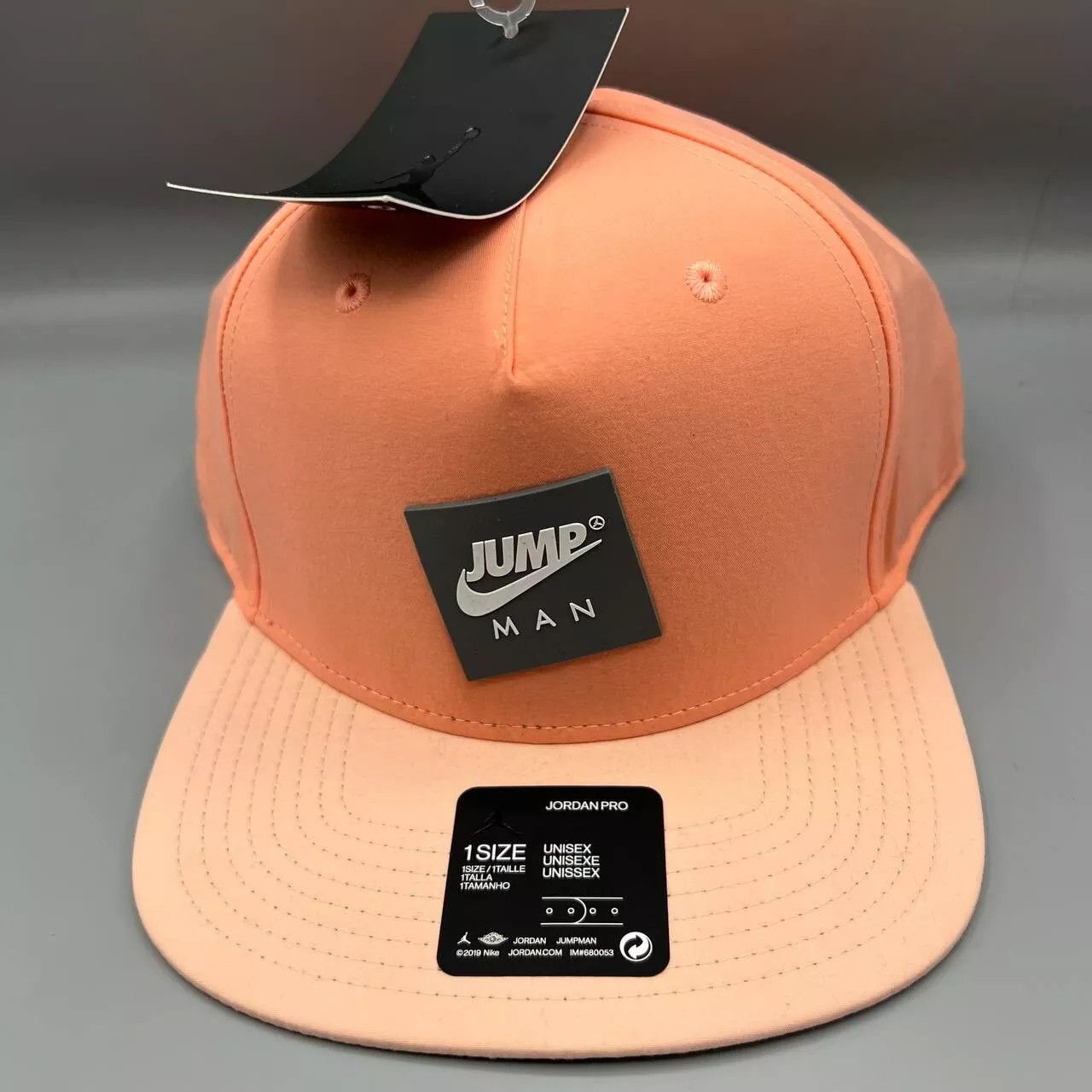 Jordan Brand Air Jordan Pro Hat Men Orange Jumpman Nike Snap Back Cap New Size ONE SIZE - 1 Thumbnail