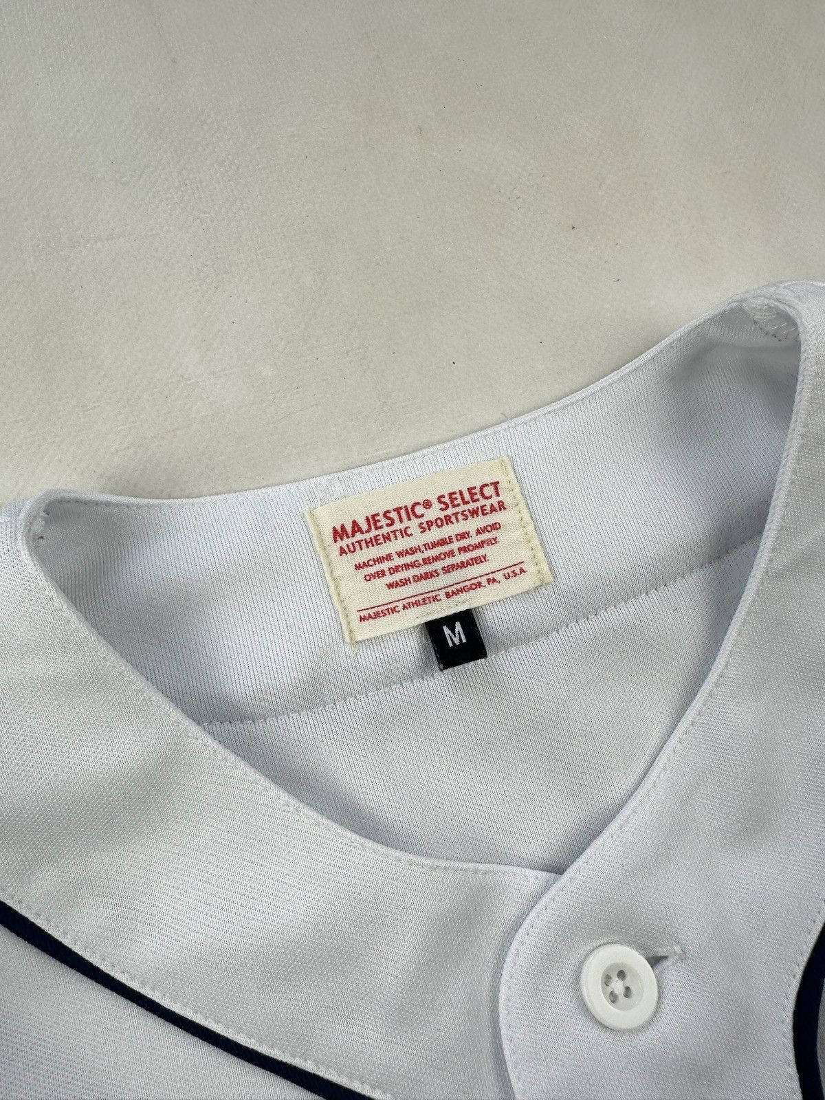 Billionaire Boys Club × Majestic MLB New York Yankees style Baseball Jersey Shirt BBC Size US M / EU 48-50 / 2 - 6 Thumbnail
