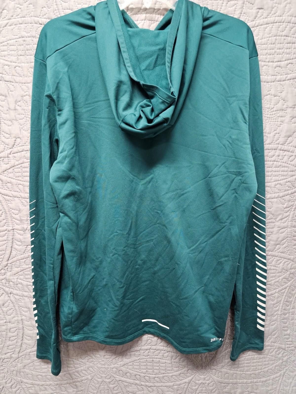 Nike Nike Running Hoodie Pullover Sweatshirt Dri-Fit Men’s Large Size US L / EU 52-54 / 3 - 3 Thumbnail