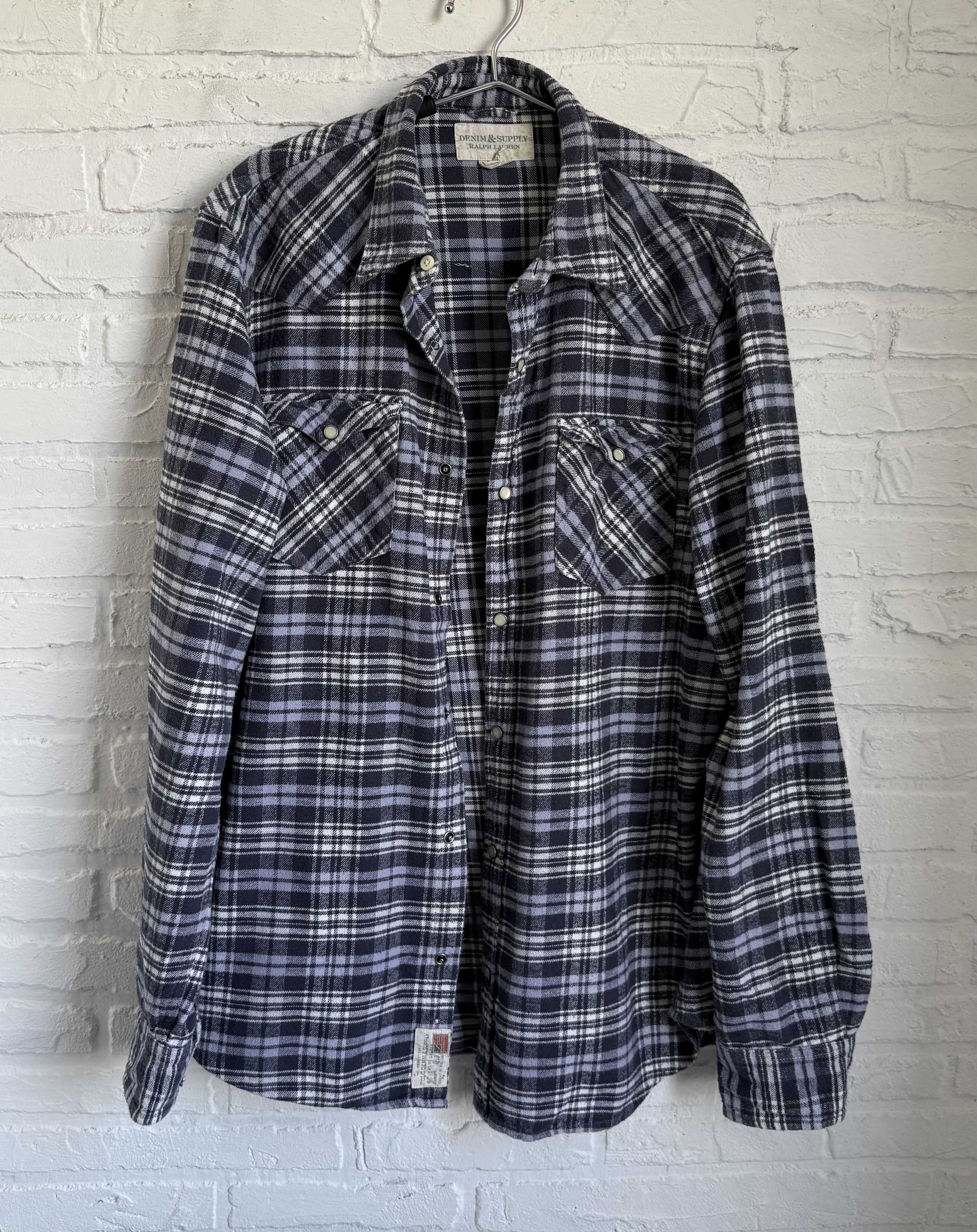 Denim & Supply Ralph Lauren Denim & supply Ralph Lauren flannel shirt Size US XL / EU 56 / 4 - 2 Thumbnail