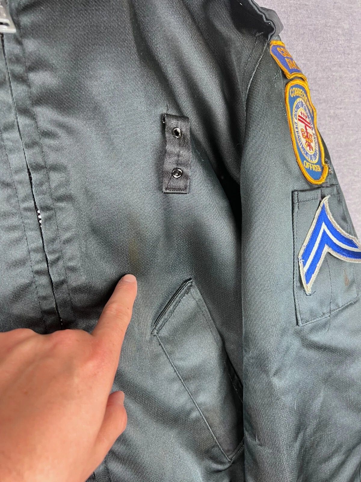 Vintage Cold Weather Parka Vintage 70s Coat Hollofil 808 officer Size US L / EU 52-54 / 3 - 4 Thumbnail