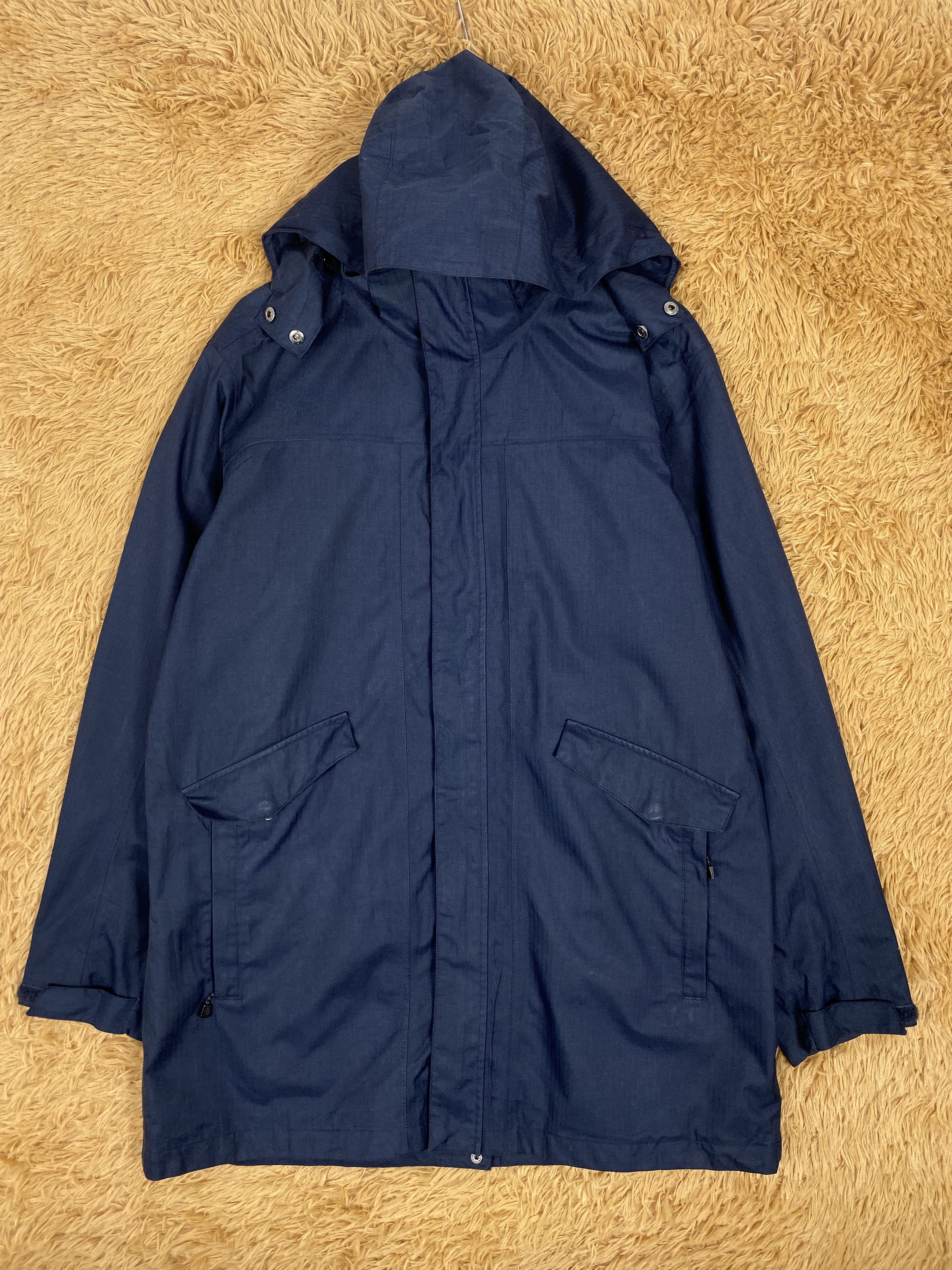 Eddie Bauer Vintage Eddie Bauer Hoodie Long Jacket PJ2490 Size US M / EU 48-50 / 2 - 1 Thumbnail