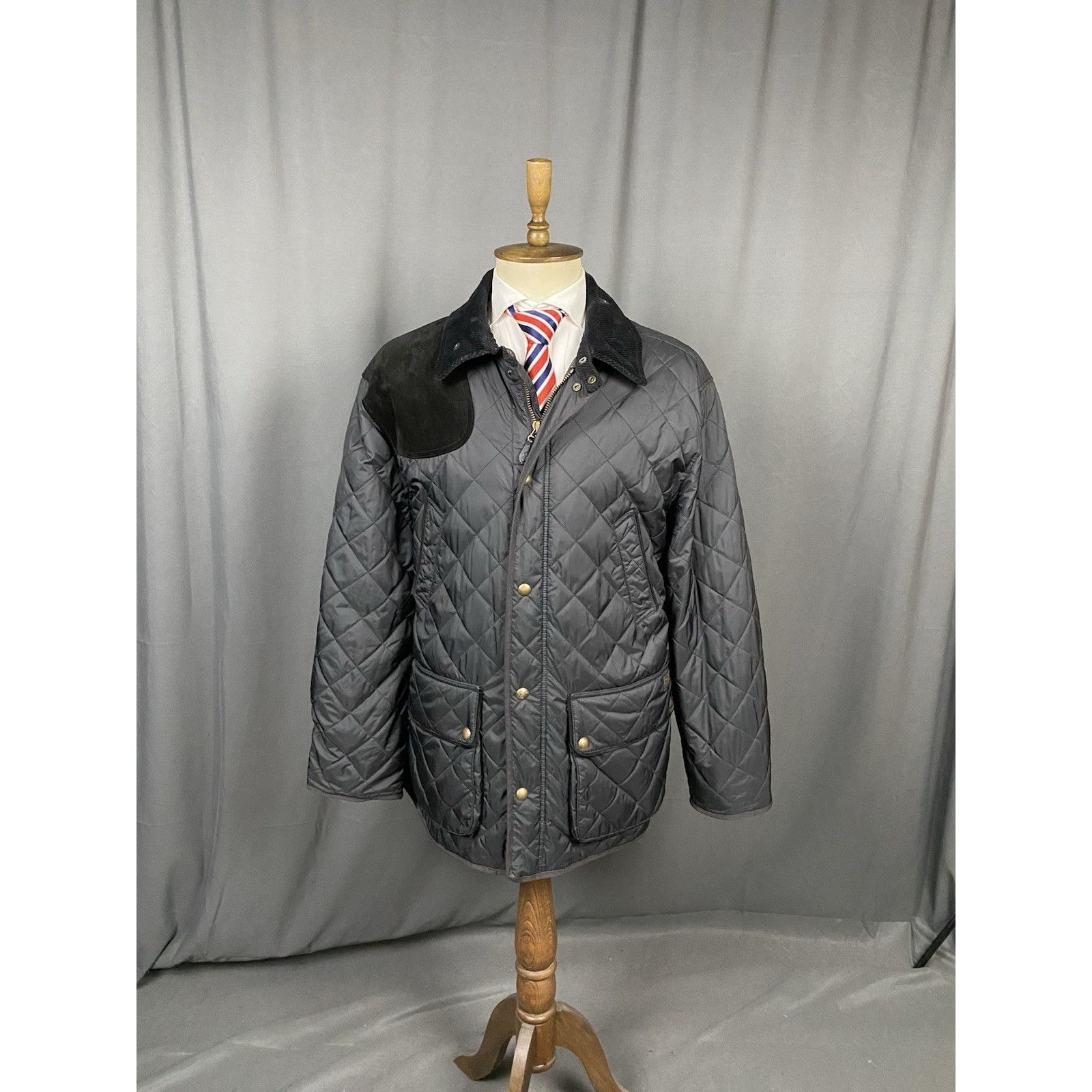 Polo Ralph Lauren Polo Ralph Lauren Men's Black Quilted Padded Insulated Jacke Size US XXL / EU 58 / 5 - 3 Thumbnail