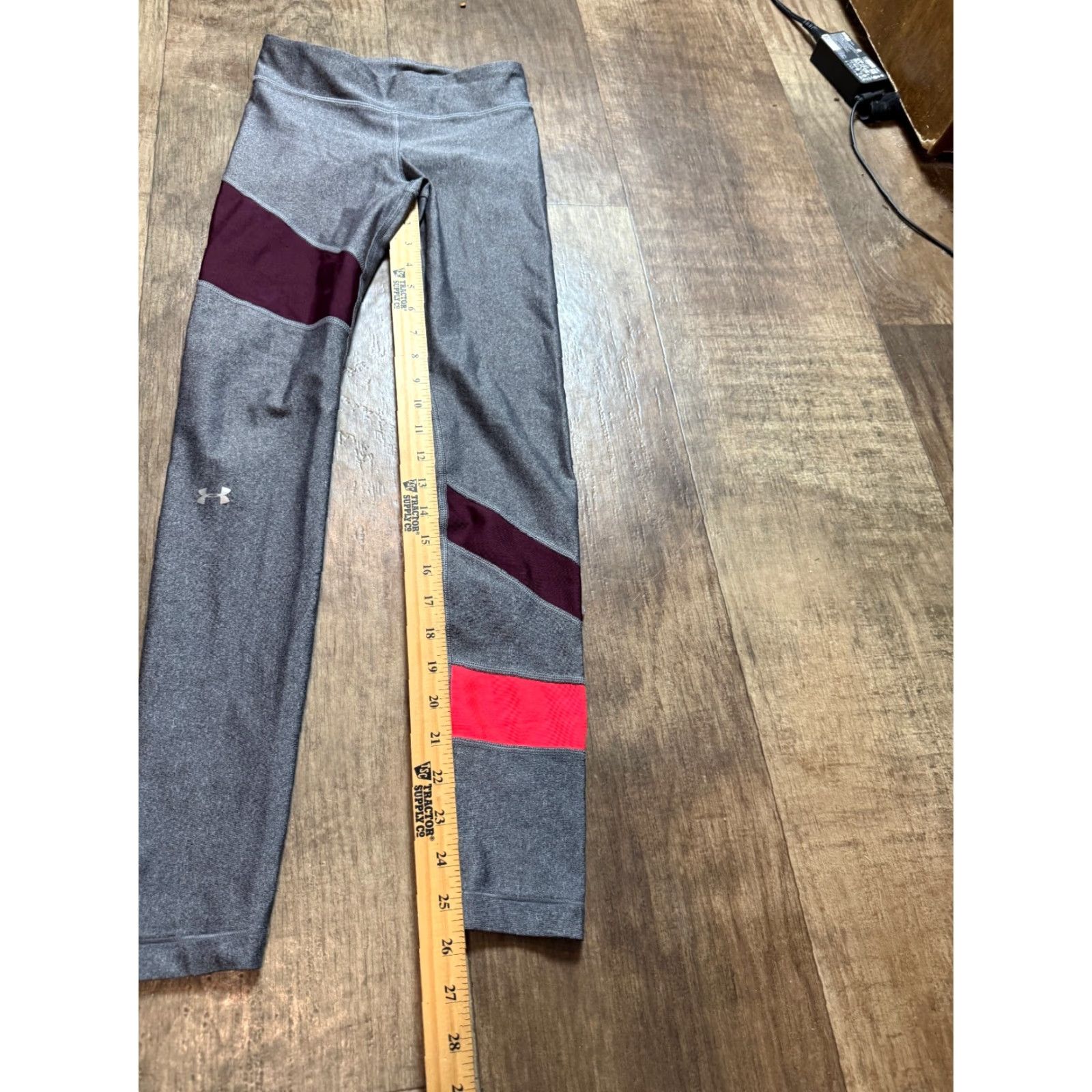 Under Armour Under Armour Leggings Womens XS Gray Jogger Cross Training Gym & Running Womens XS Gray Size 26" / US 2 / IT 38 - 2 Thumbnail