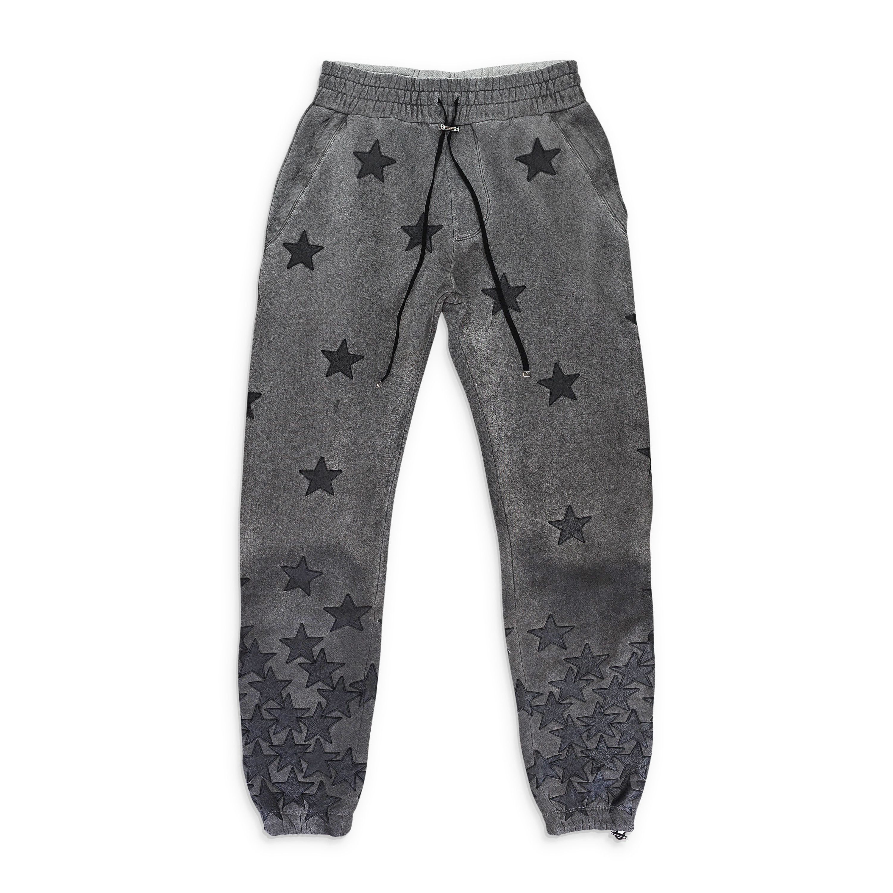 CHEMIST STAR HEATHER GRAY SWEATPANTS SIZE S
