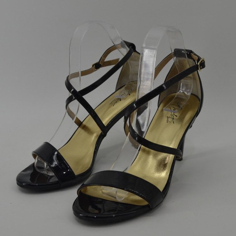 Other Thalia Sodi Darria2 Black Patent Leather Sandals Heels 8.5 Size US 8.5 / IT 38.5 - 13 Thumbnail