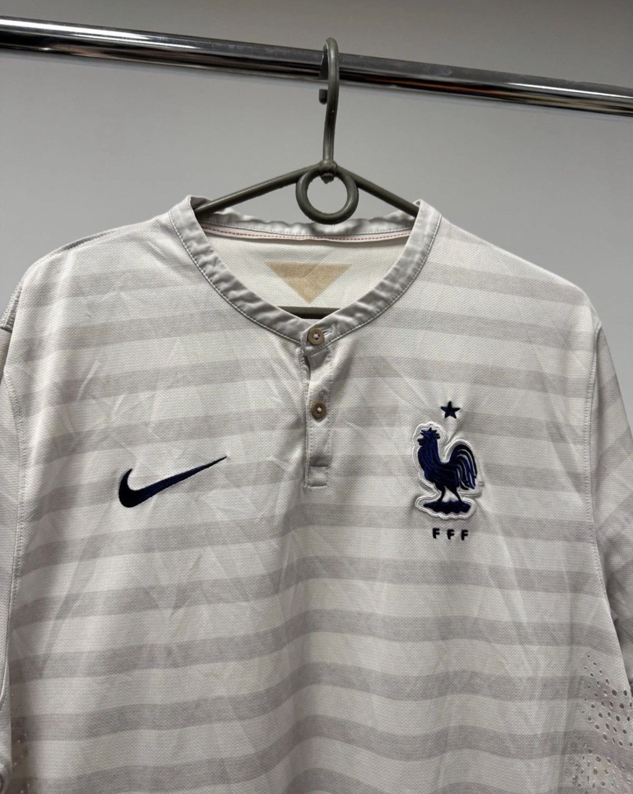 Nike Nike France Authentic Away Jersey 2014/2015 World Cup Size US L / EU 52-54 / 3 - 2 Thumbnail