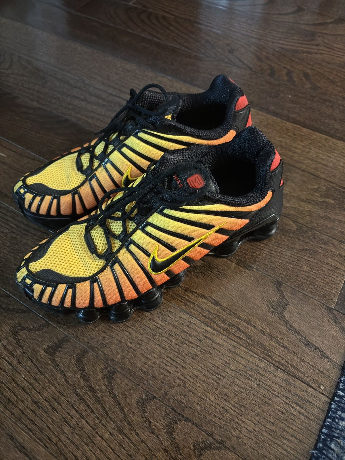 Nike Nike Shox TL trainers in yellow and orange #sneakers Size US 8.5 / EU 41-42 - 1 Thumbnail